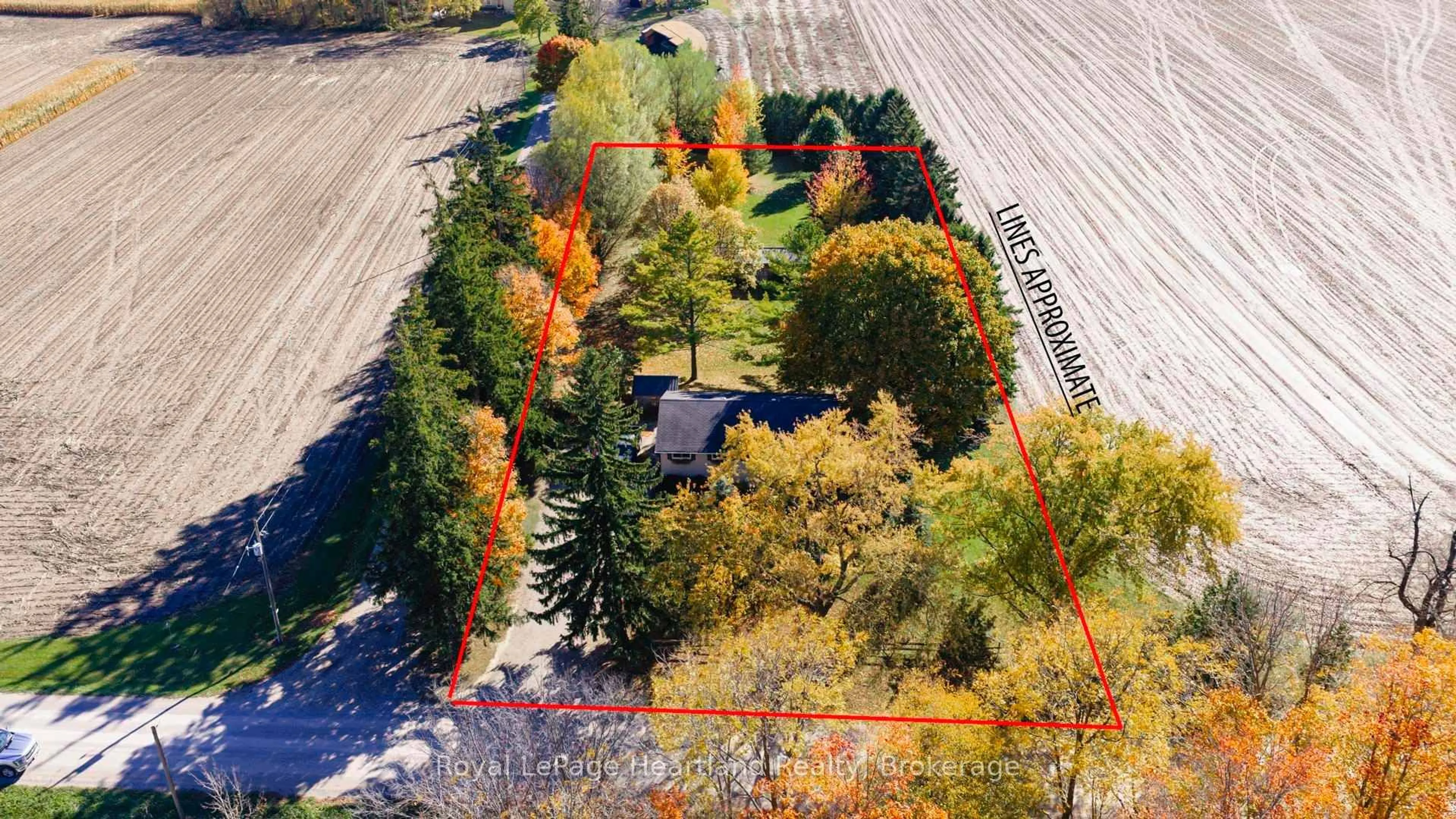 A pic from outside/outdoor area/front of a property/back of a property/a pic from drone, forest/trees view for 37881 Crystal Springs Rd, Bluewater Ontario N0M 2R0