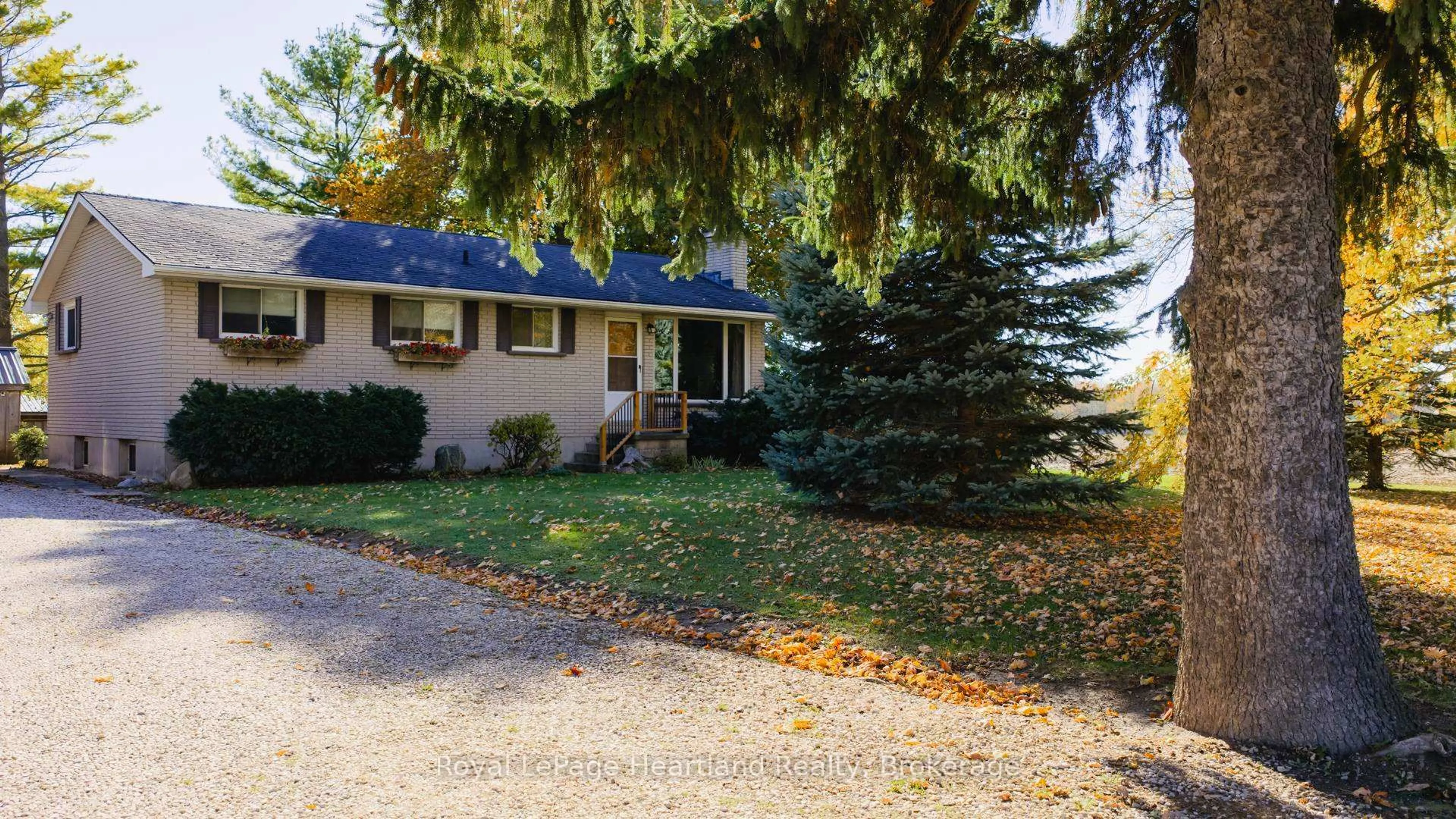 Home with vinyl exterior material, street for 37881 Crystal Springs Rd, Bluewater Ontario N0M 2R0