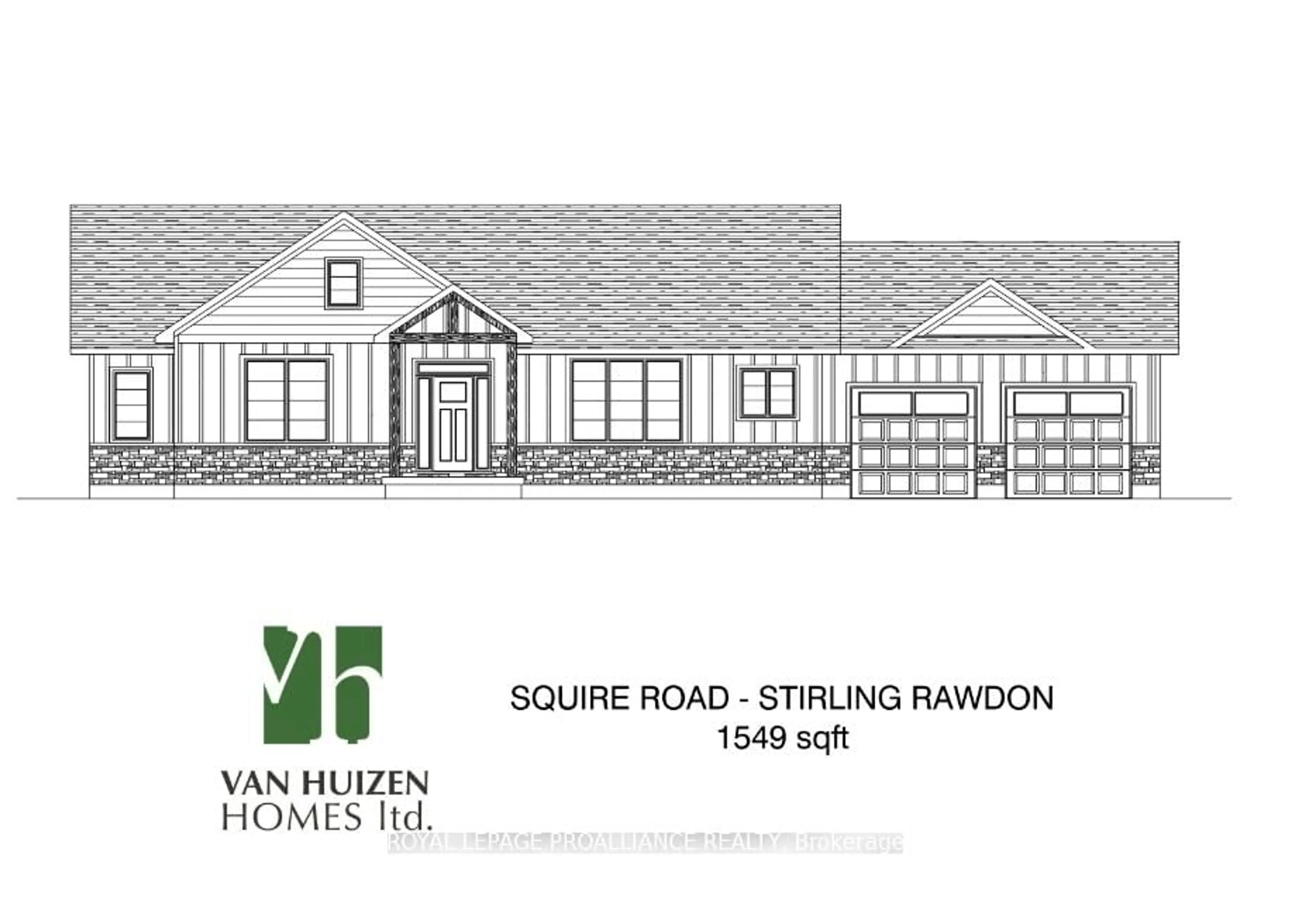Home with vinyl exterior material, building for 0 Squire Rd, Stirling-Rawdon Ontario K0K 3C0