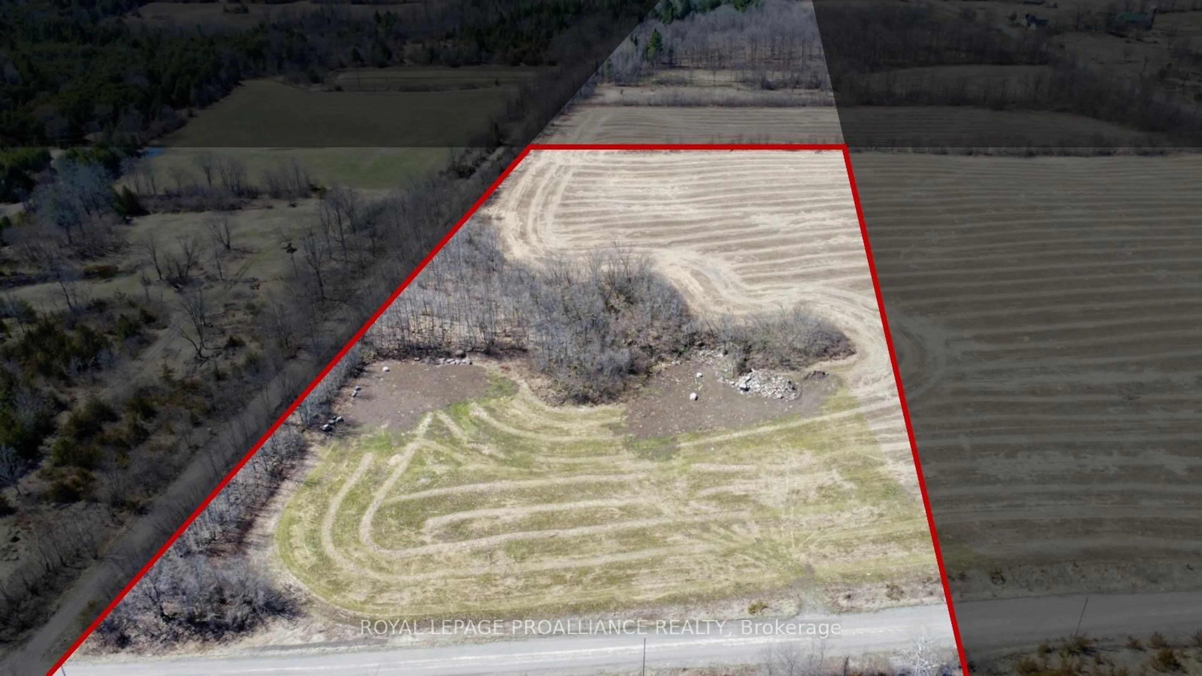 A pic from outside/outdoor area/front of a property/back of a property/a pic from drone, building for 0 Squire Rd, Stirling-Rawdon Ontario K0K 3C0