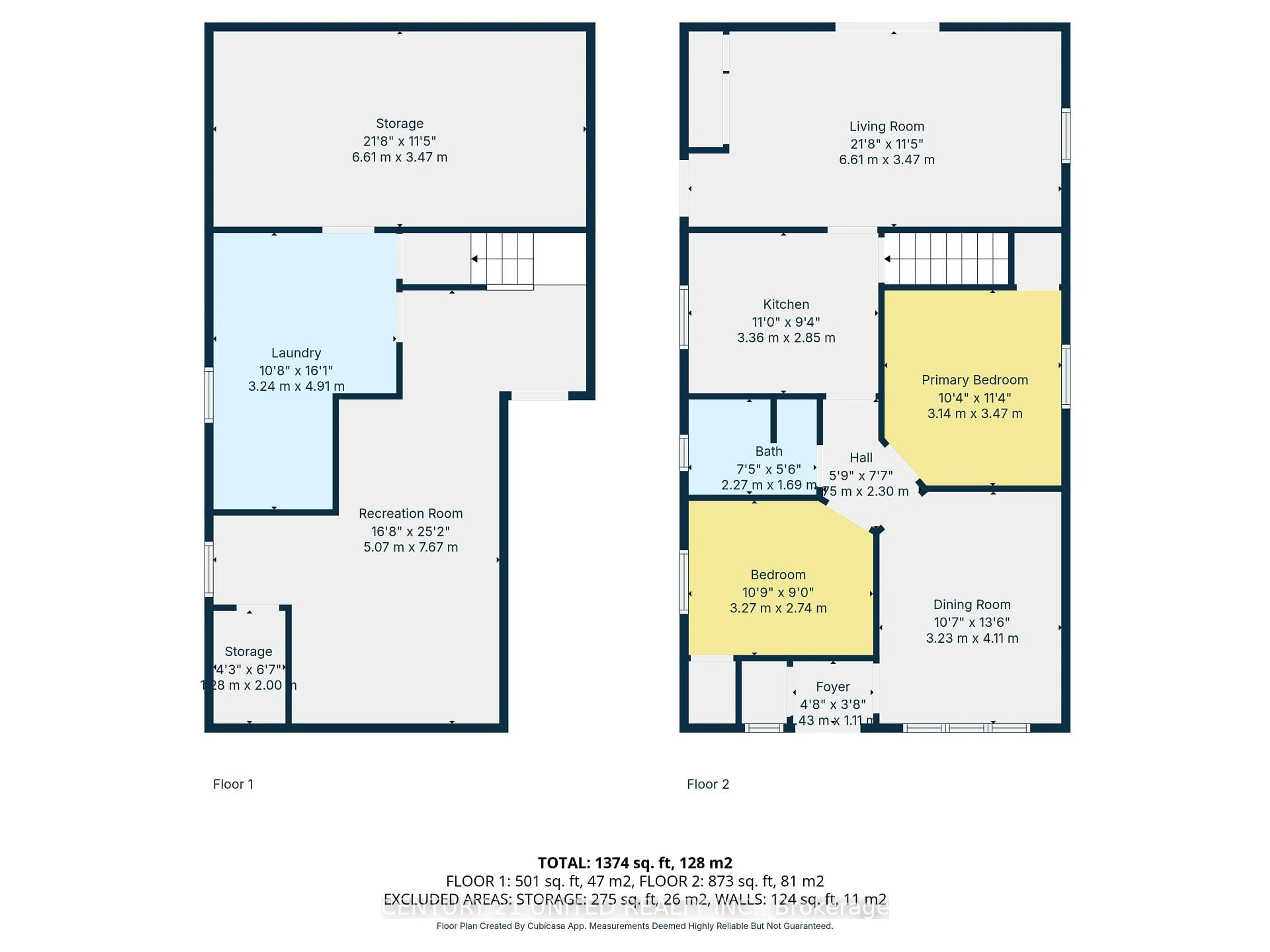 Floor plan for 273 Bennet St, Peterborough Ontario K9H 5B8