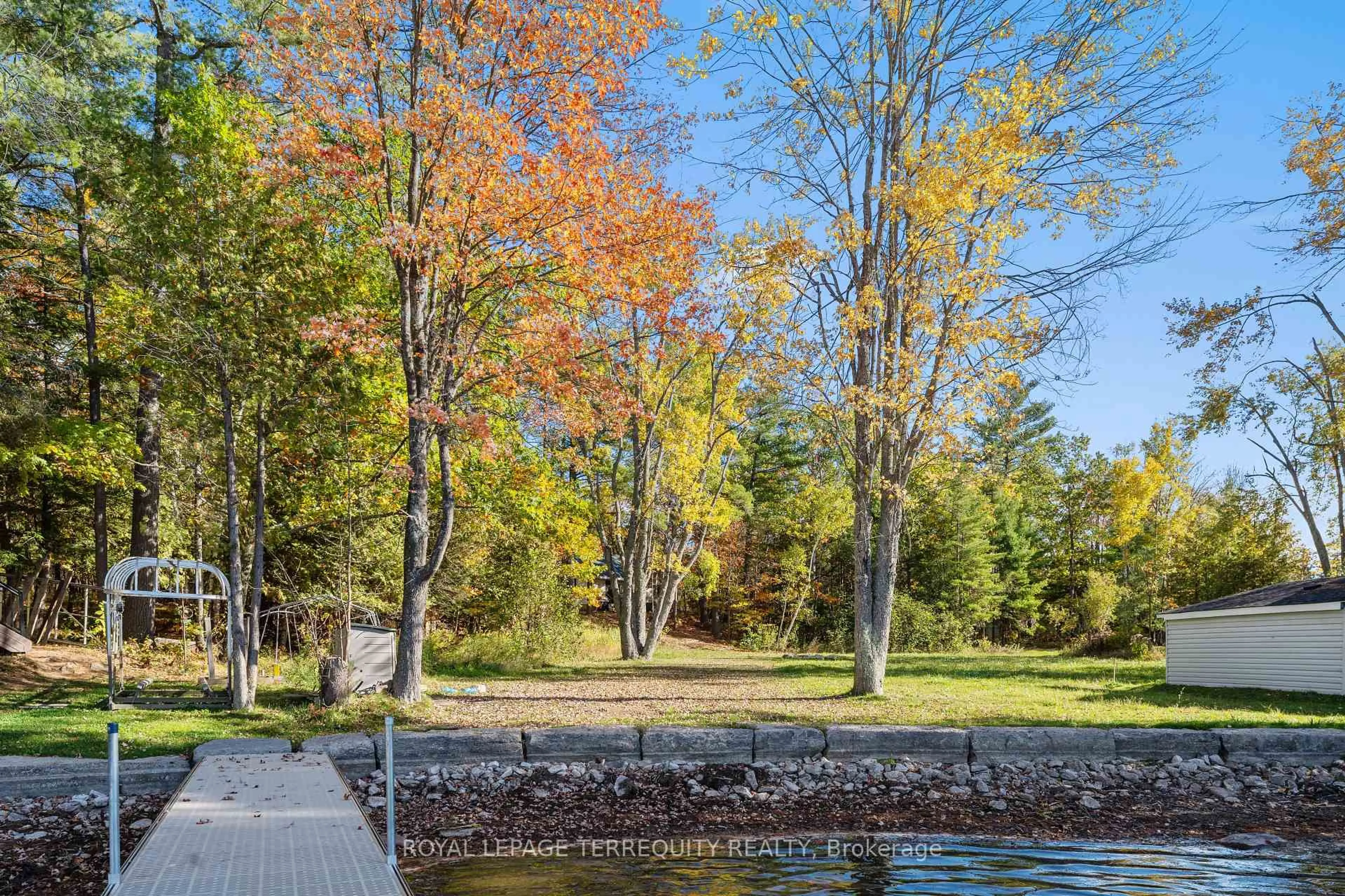 Patio, water/lake/river/ocean view for 240 Burnt Dam Rd, Havelock-Belmont-Methuen Ontario K0L 1Z0