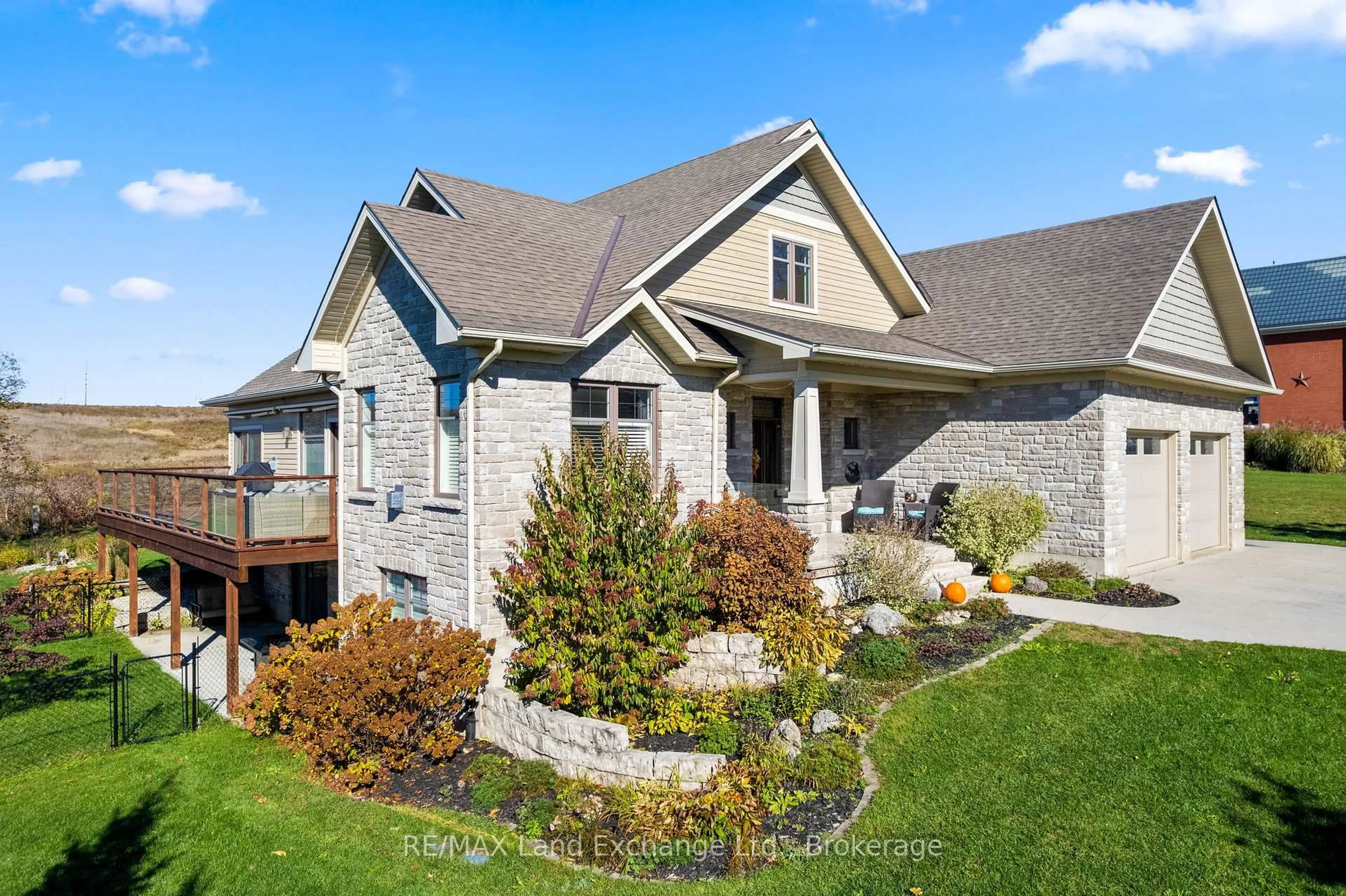 Home with brick exterior material, street for 934 Old Durham Rd, Brockton Ontario N0G 2V0