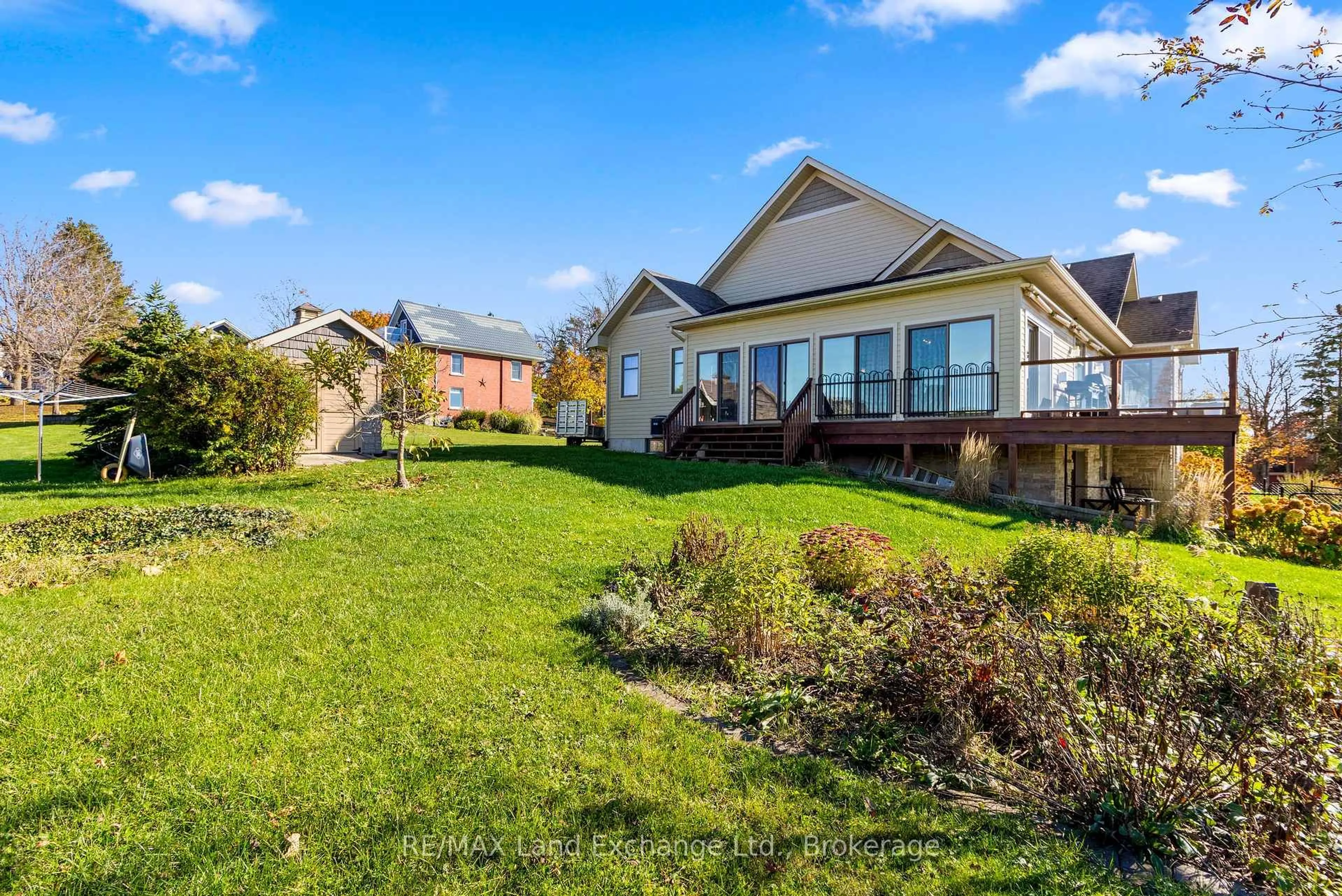 Patio, water/lake/river/ocean view for 934 Old Durham Rd, Brockton Ontario N0G 2V0