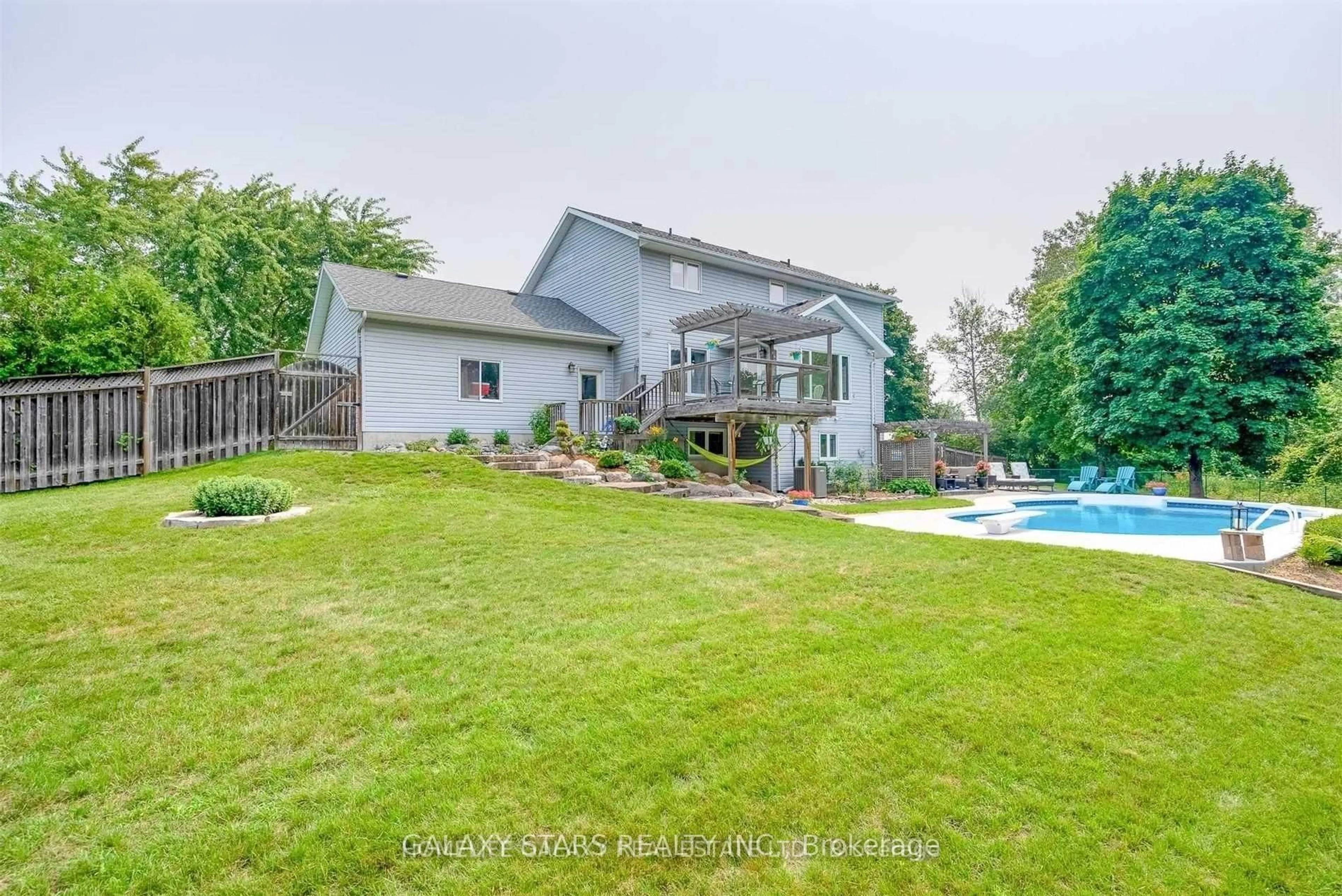 A pic from outside/outdoor area/front of a property/back of a property/a pic from drone, water/lake/river/ocean view for 113 Ski Hill Rd, Kawartha Lakes Ontario L0A 1A0