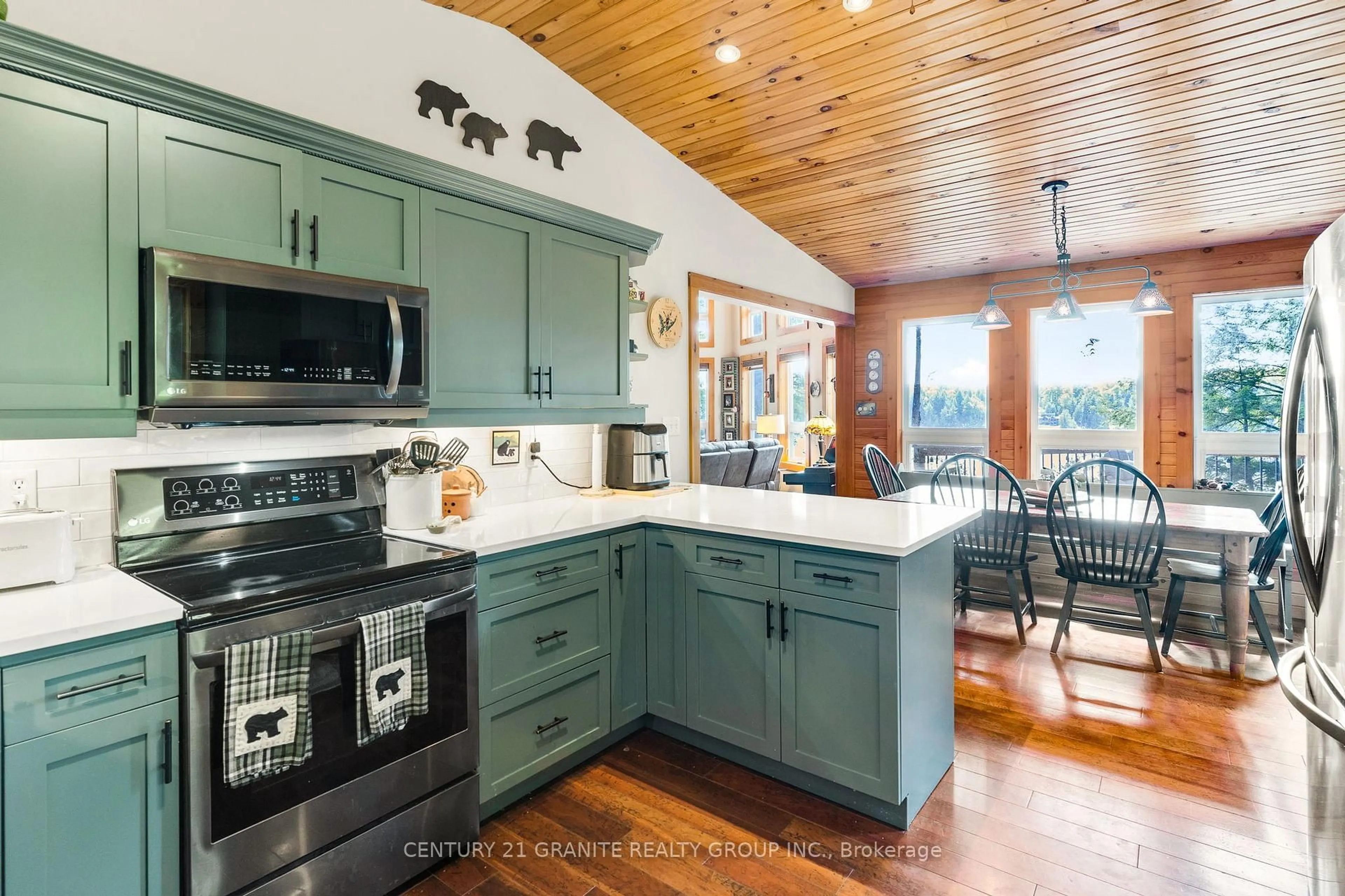 Open concept kitchen, unknown for 1140 Regal Tr, Highlands East Ontario K0L 1C0