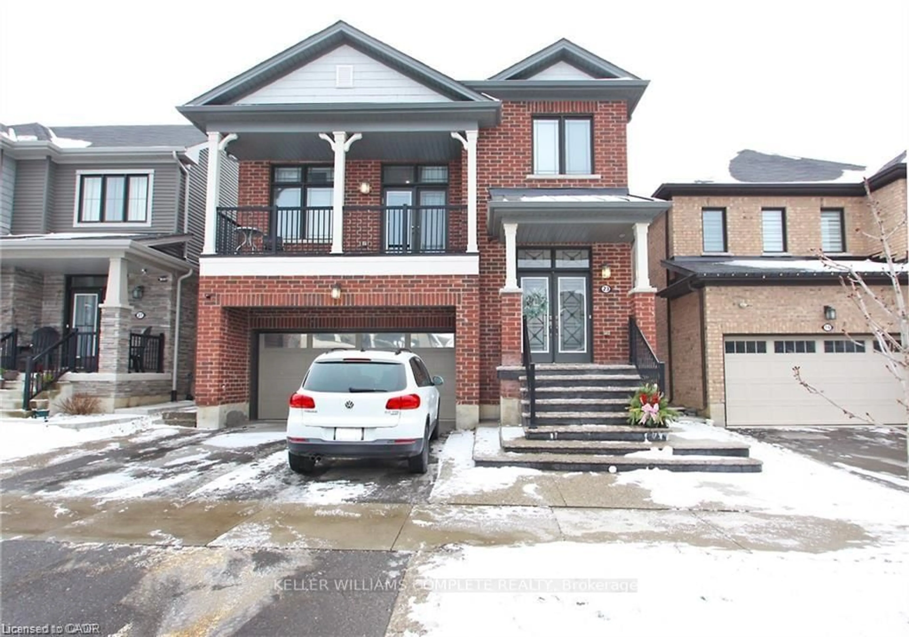 Home with brick exterior material, street for 23 SCARLETWOOD St, Hamilton Ontario L8J 0K8