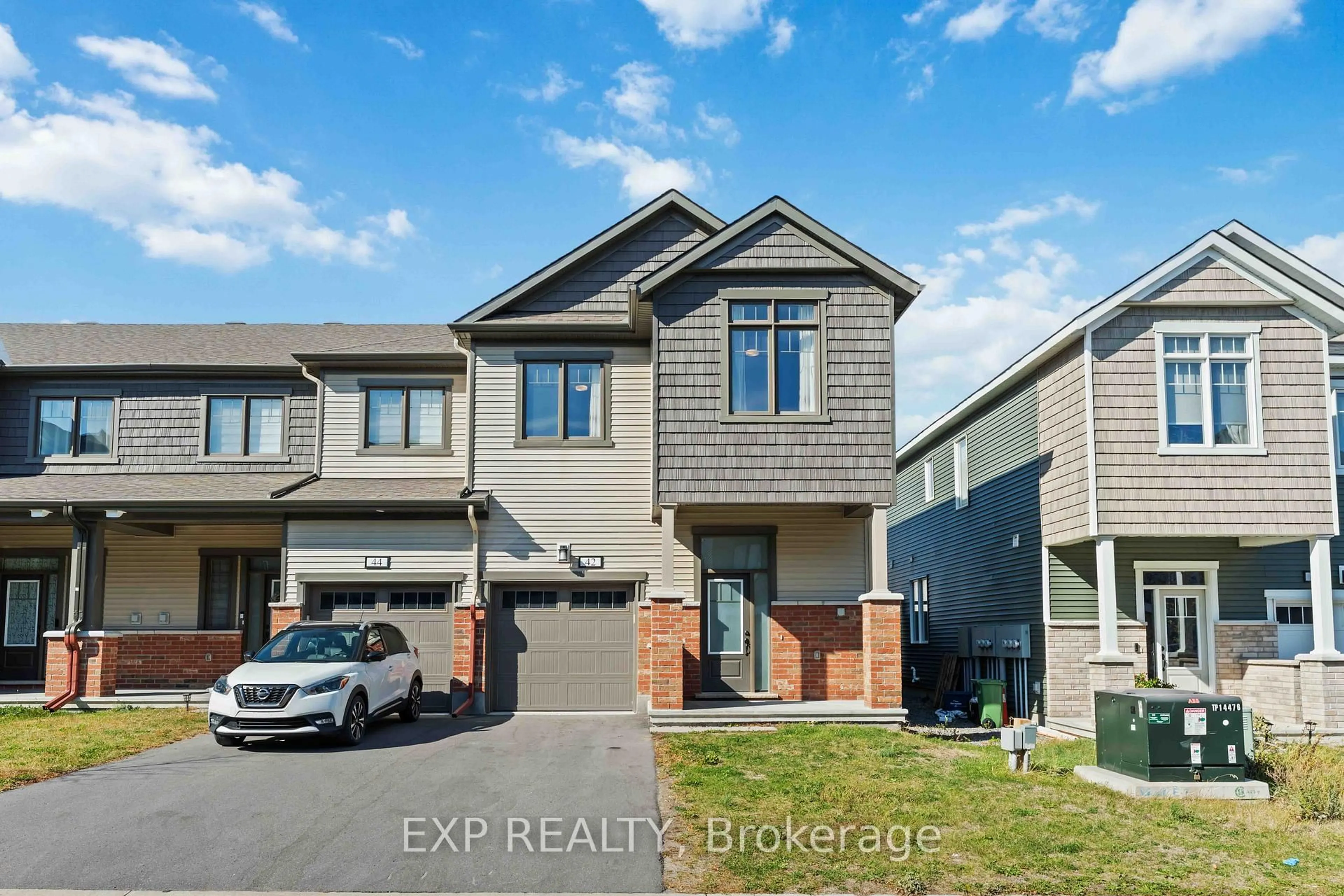 Home with brick exterior material, street for 42 Lentago Ave, Ottawa Ontario K2J 7A2