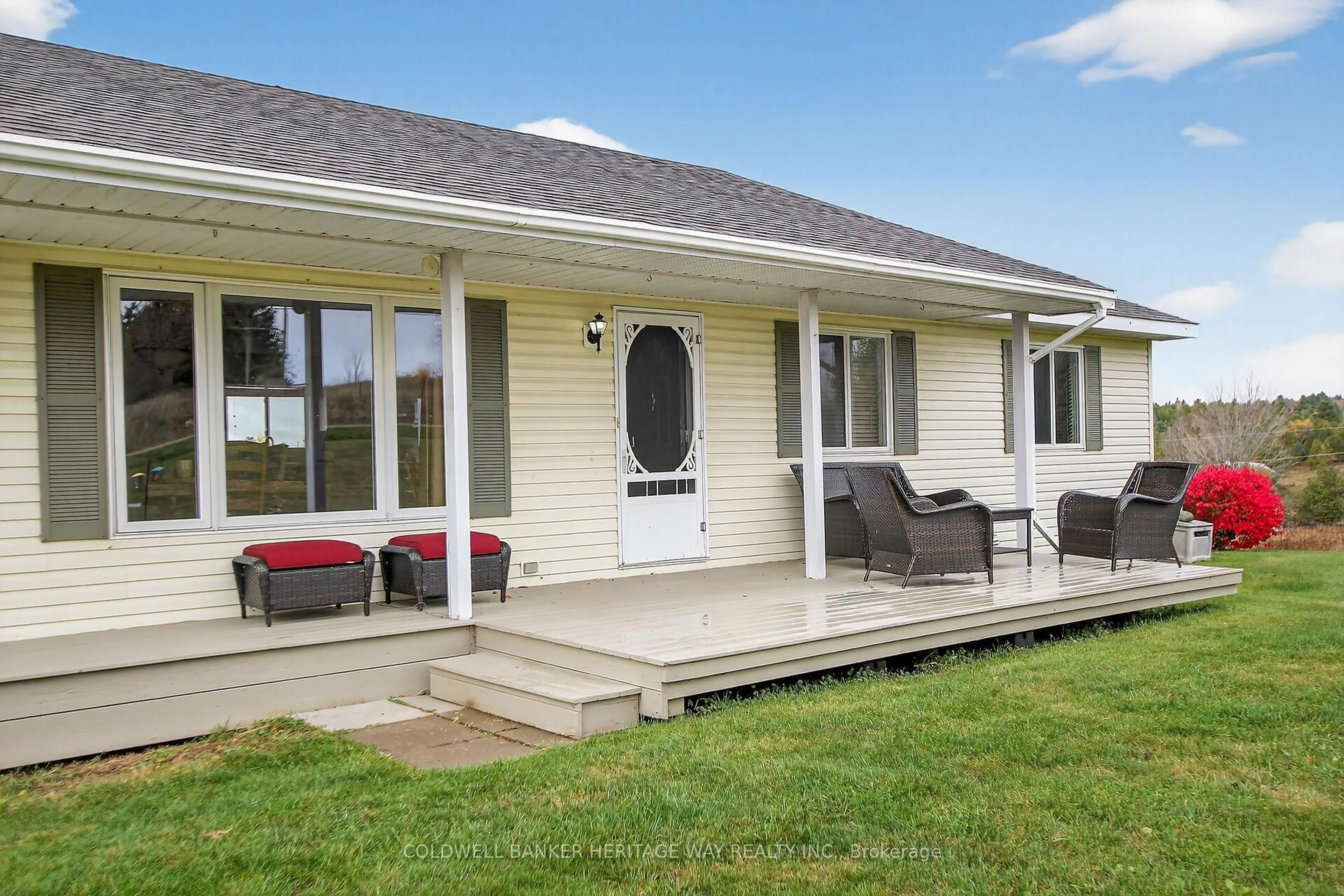 Patio, water/lake/river/ocean view for 1947 Rosetta Rd, Lanark Ontario K0G 1K0