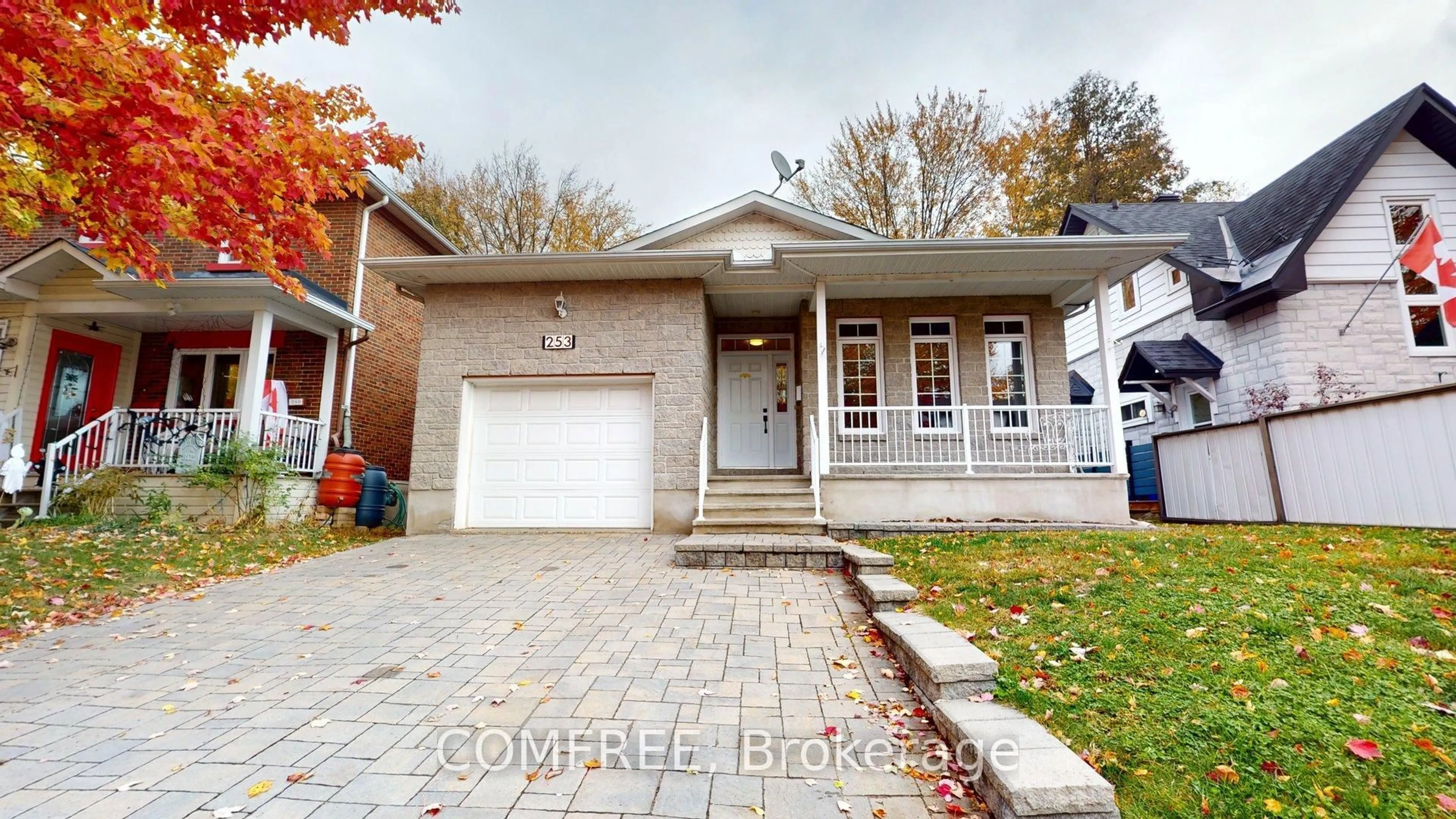 Home with brick exterior material, street for 253 Goulburn Ave, Ottawa Ontario K1N 8E5