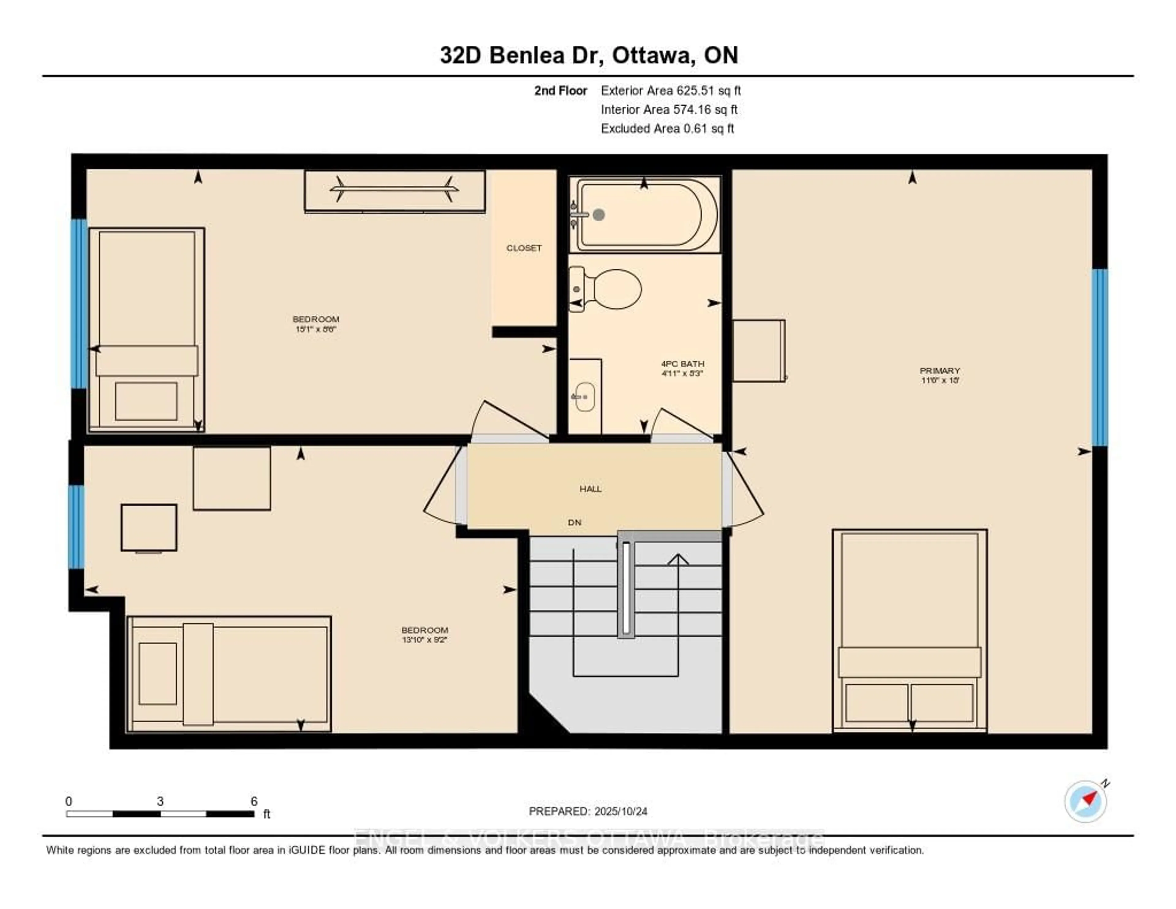 Floor plan for 32D Benlea Dr, Ottawa Ontario K2G 4A8