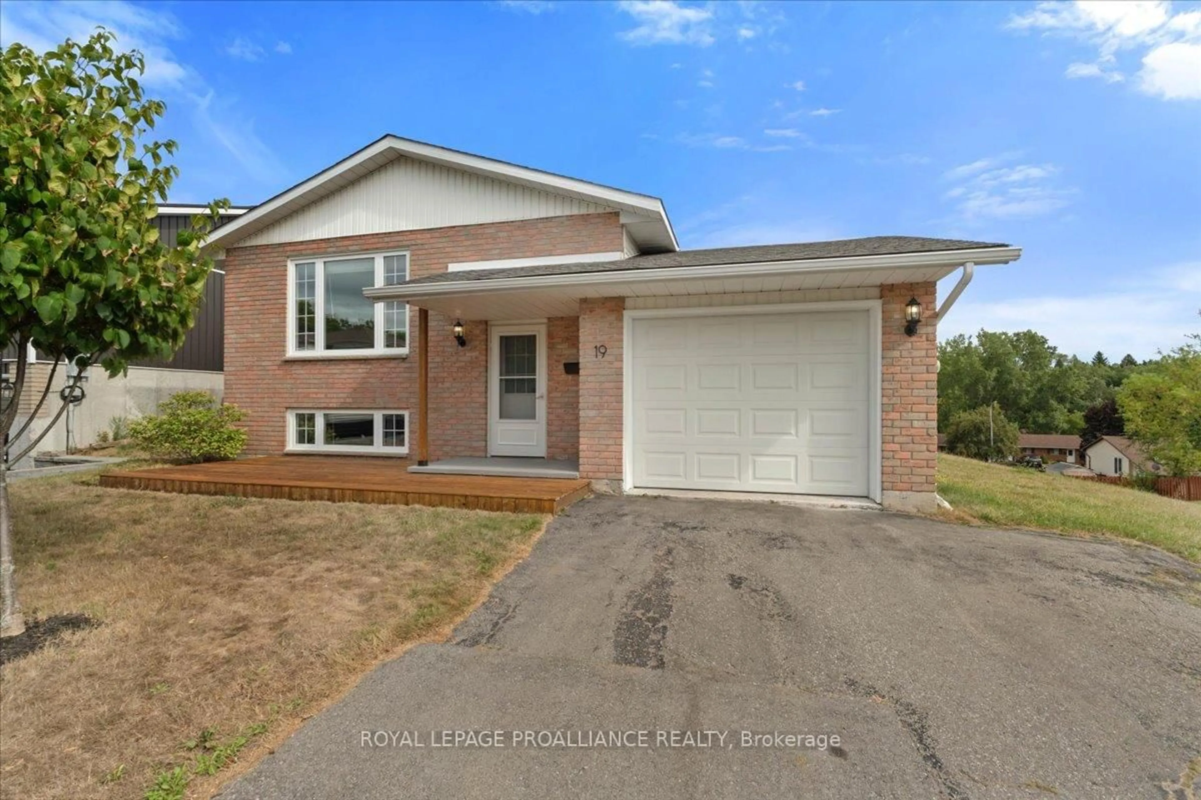 Home with brick exterior material, street for 19 Fleming Rd, Quinte West Ontario K8V 6P6