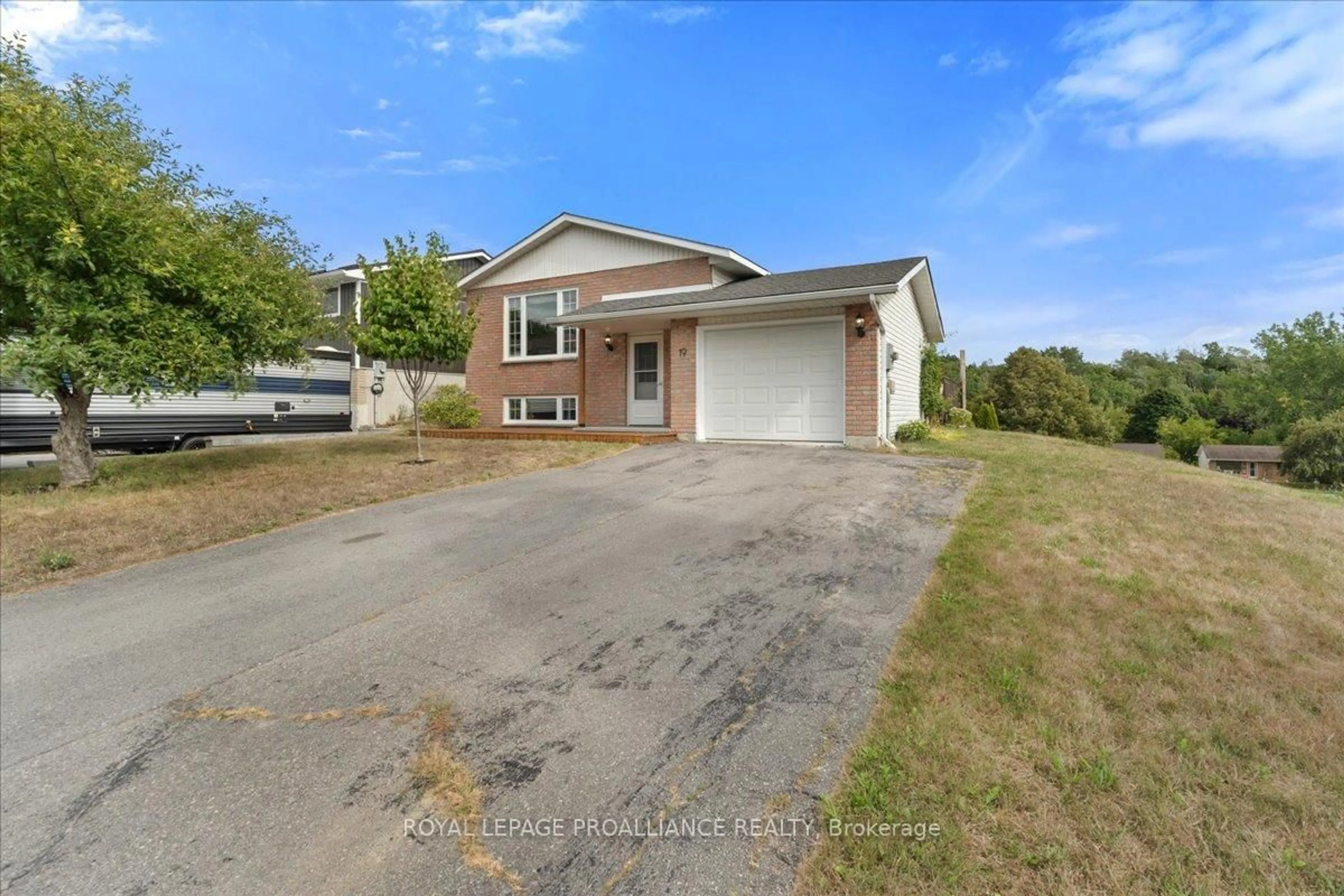 A pic from outside/outdoor area/front of a property/back of a property/a pic from drone, street for 19 Fleming Rd, Quinte West Ontario K8V 6P6