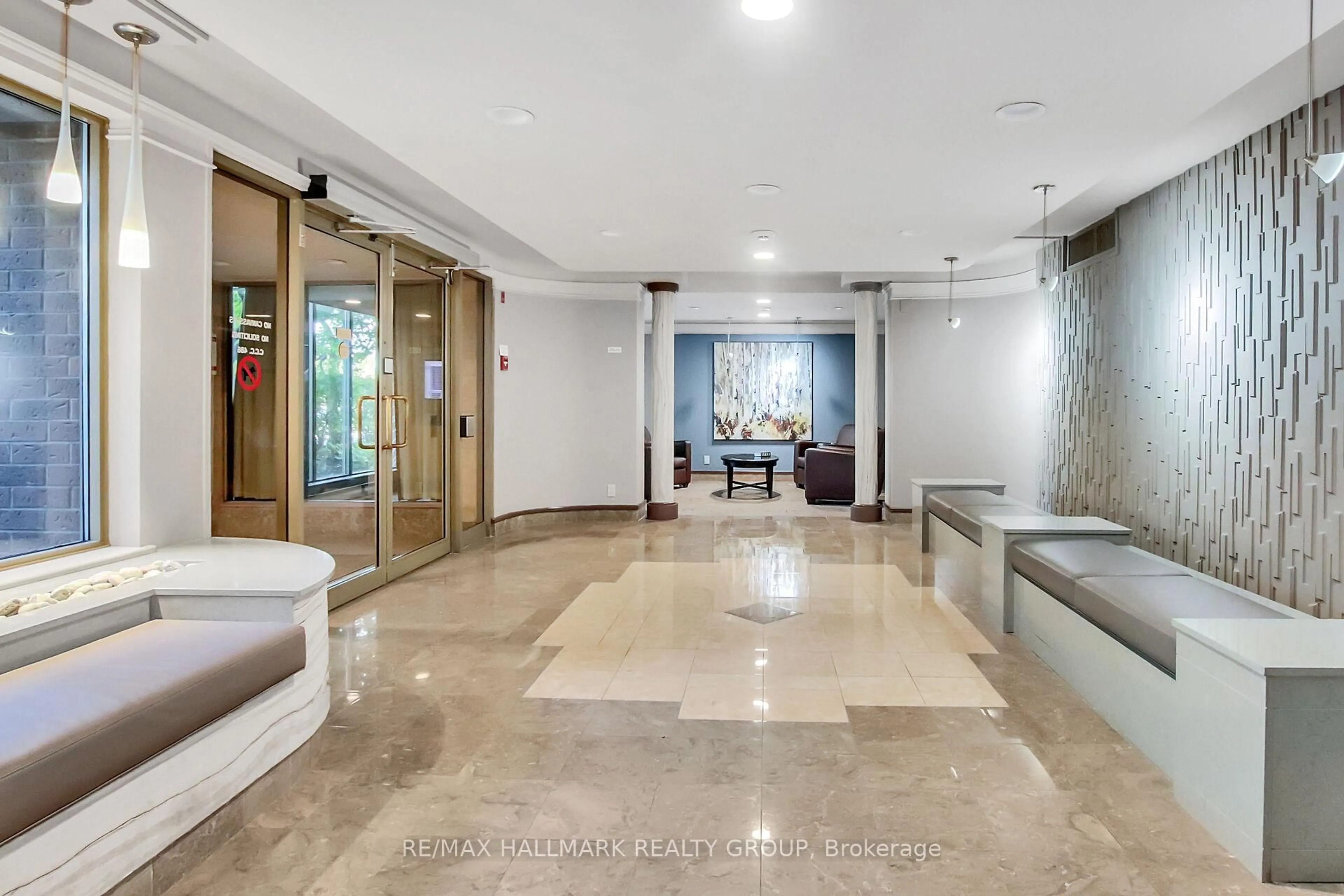 Lobby for 100 Grant Carman Dr #606, Ottawa Ontario K2E 8B8