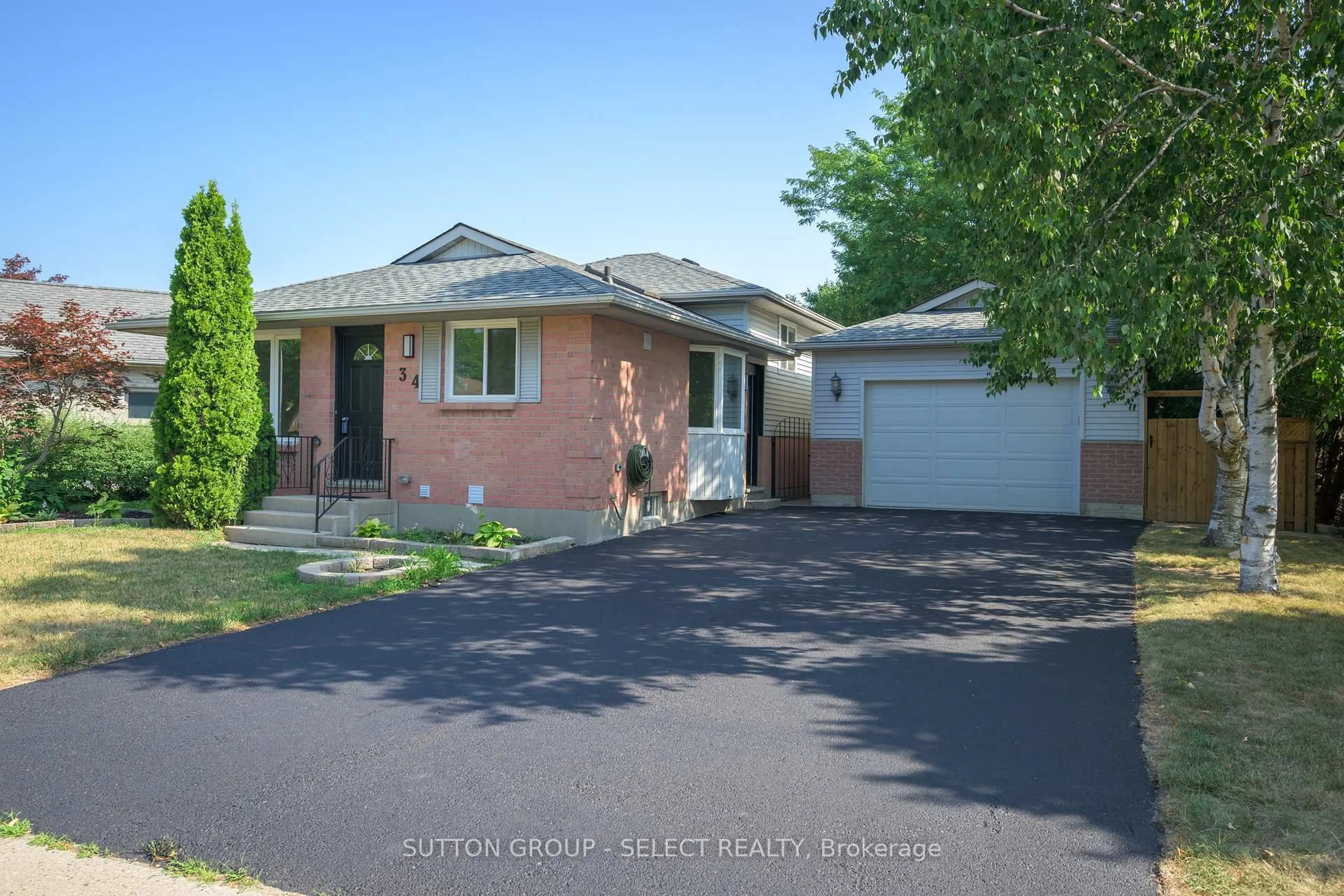 Home with brick exterior material, street for 34 Ripley Rd, London East Ontario N5V 3V1