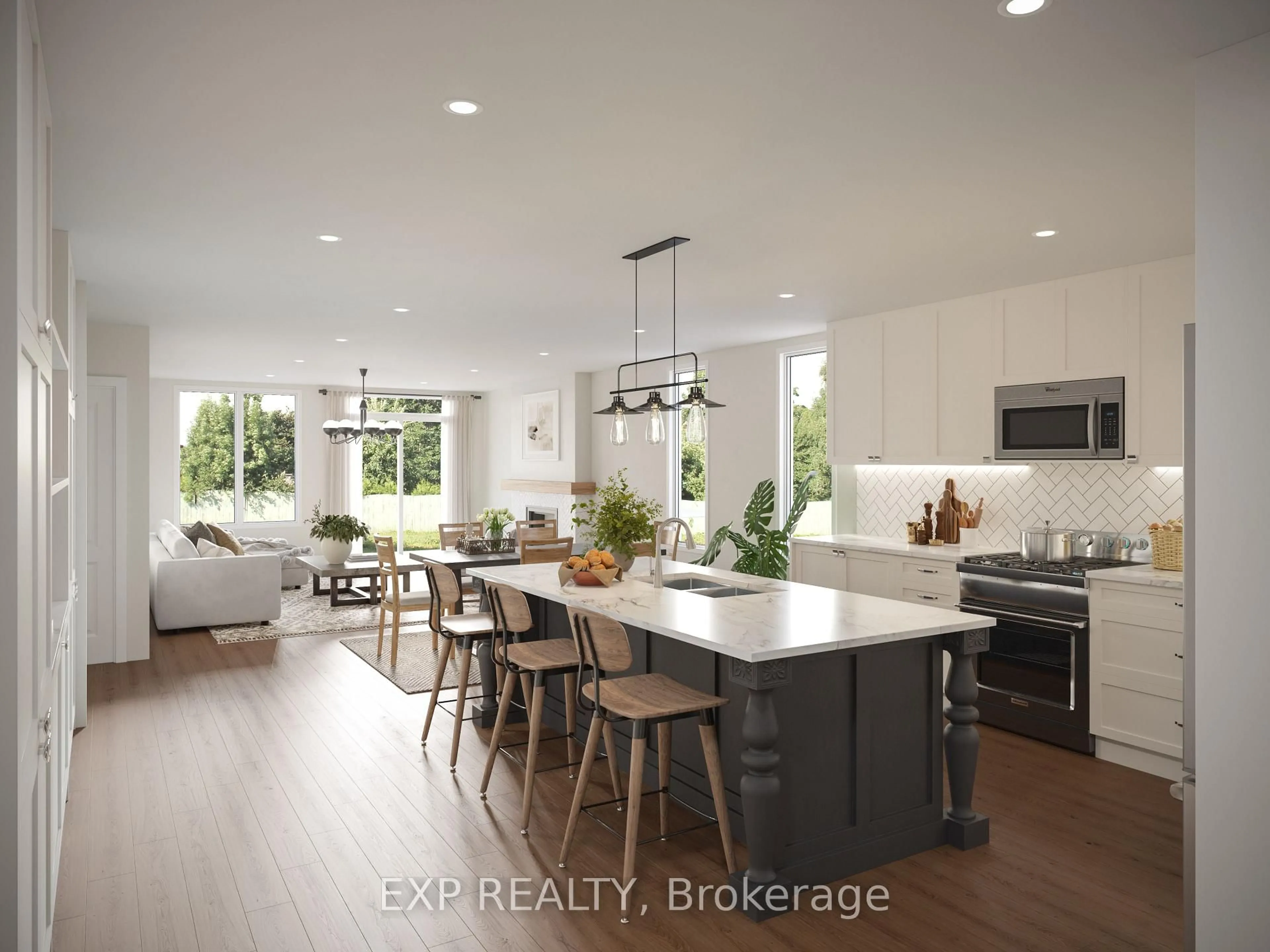 Open concept kitchen, unknown for 731 Ploughman Pl, Stittsville Ontario K2S 3C5