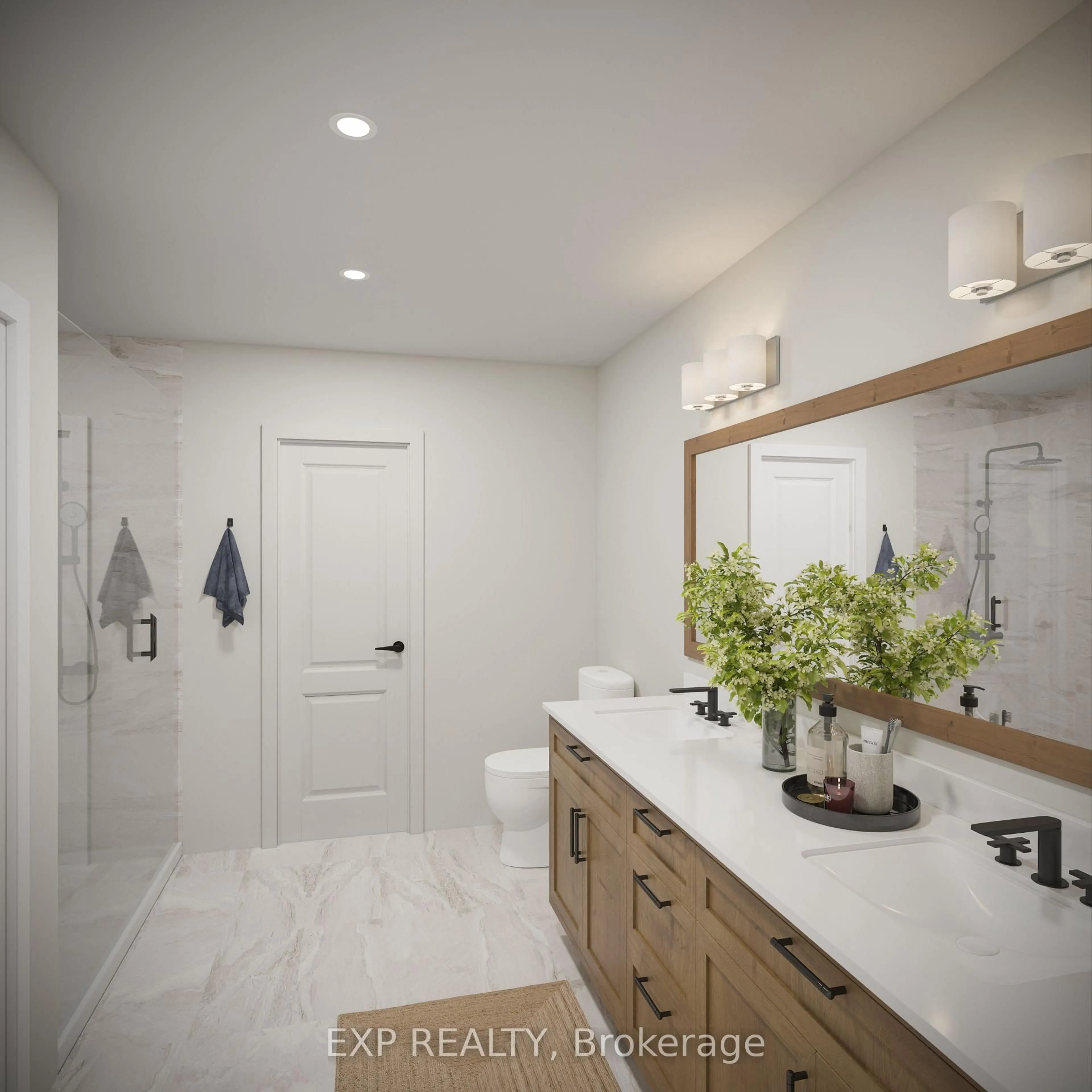 Contemporary bathroom, ceramic/tile floor for 731 Ploughman Pl, Stittsville Ontario K2S 3C5