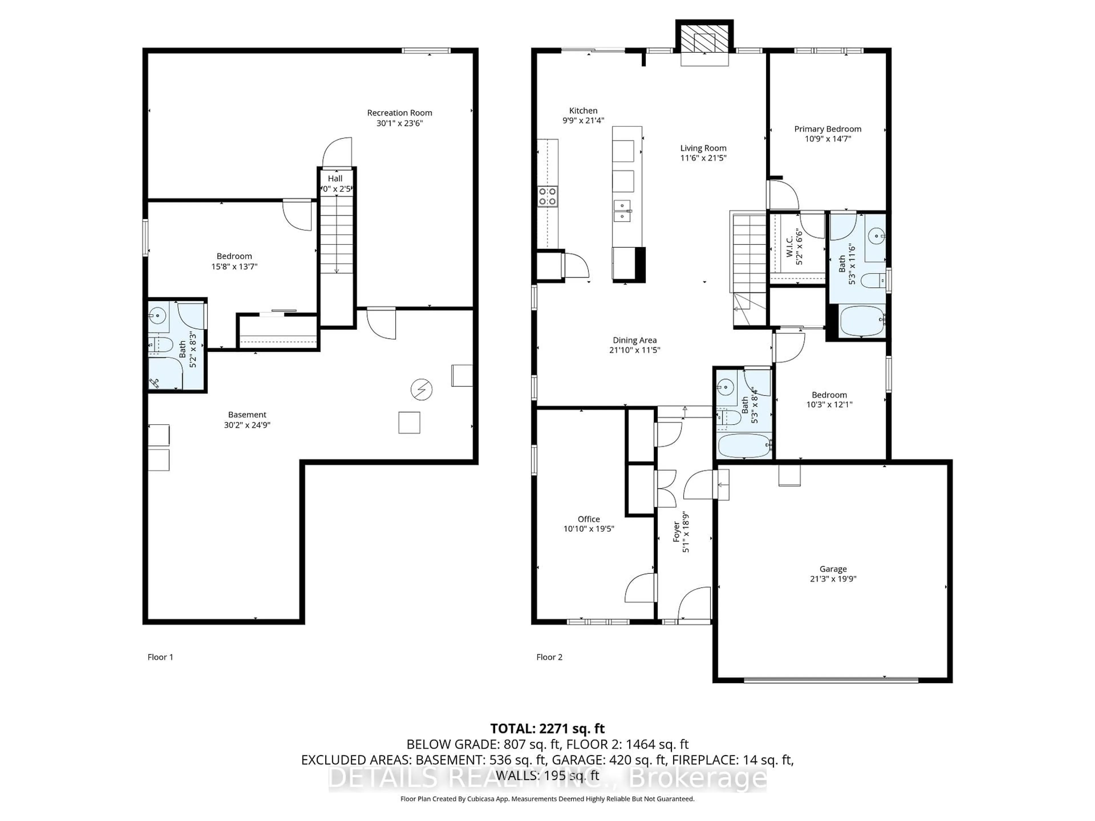 Floor plan for 828 Cologne St, Russell Ontario K0A 1W0