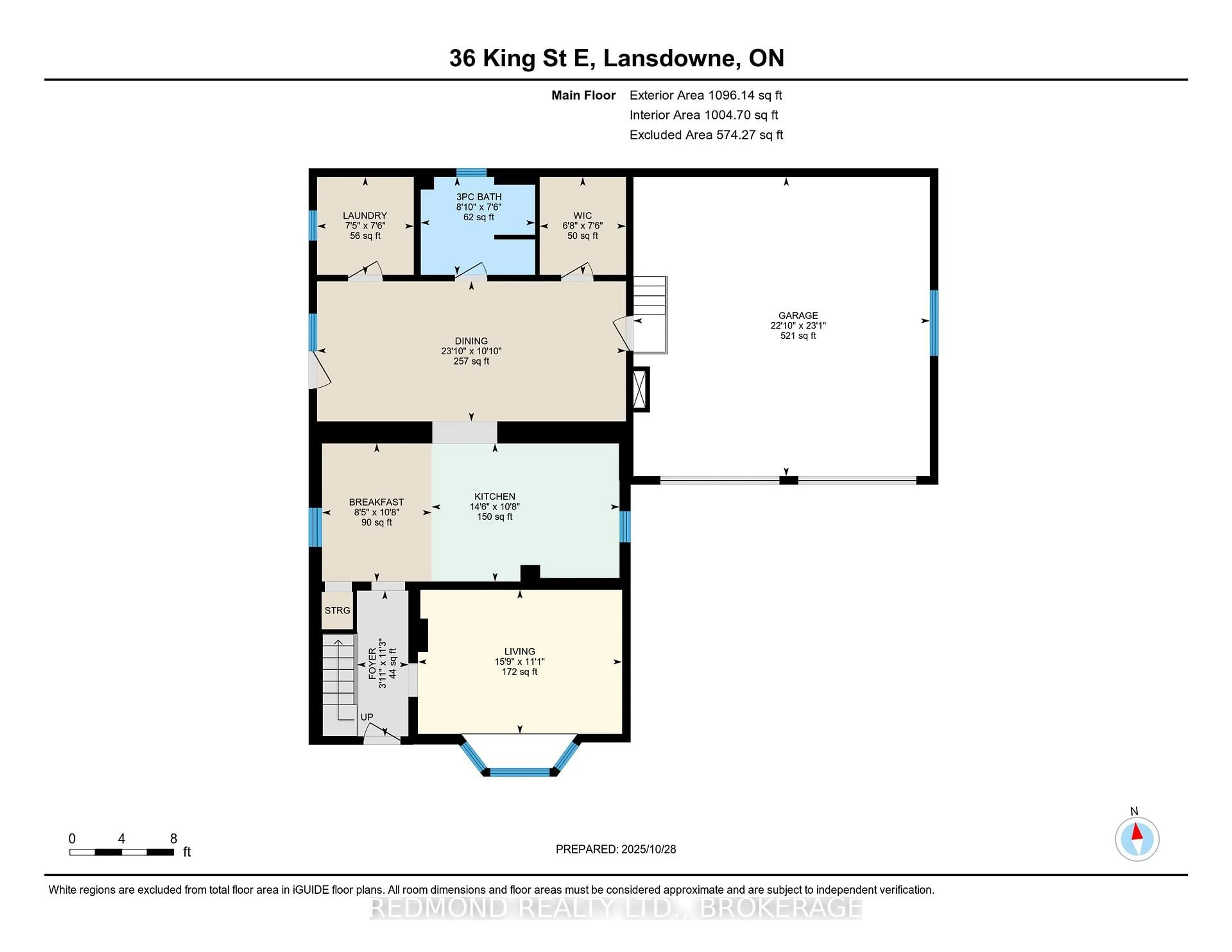 Floor plan for 36 King Street, Leeds and the Thousand Islands Ontario K0E 1L0