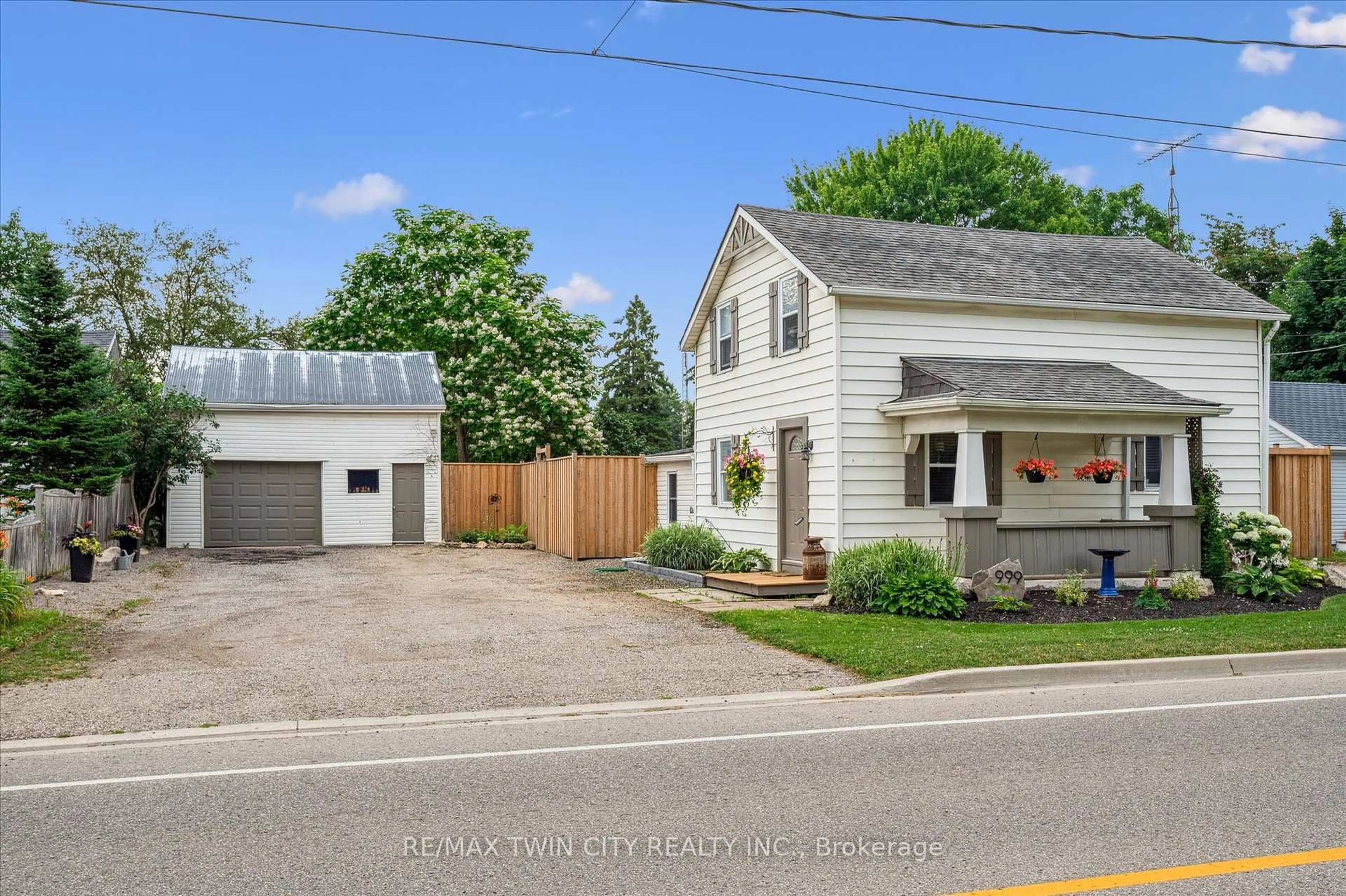 A pic from outside/outdoor area/front of a property/back of a property/a pic from drone, street for 999 Northfield Dr, Woolwich Ontario N0B 1N0