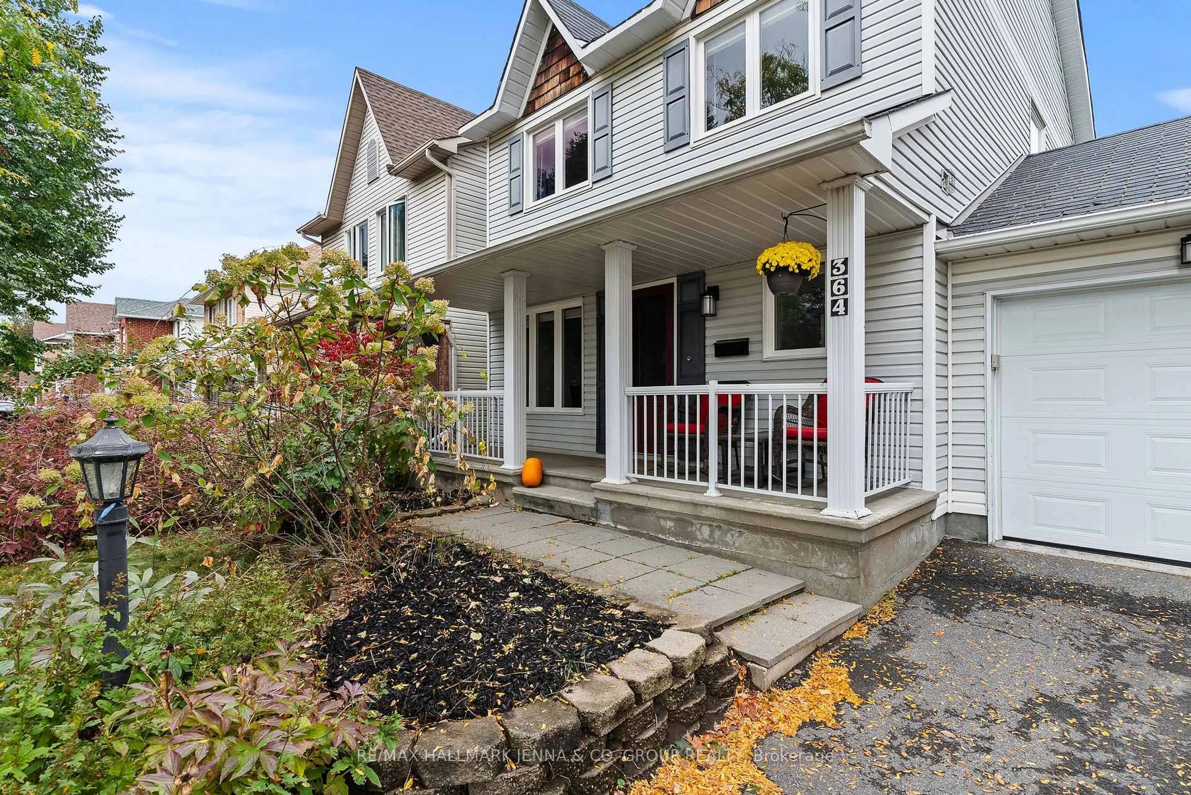 Home with vinyl exterior material, street for 364 Stoneway Dr, Ottawa Ontario K2G 6G7