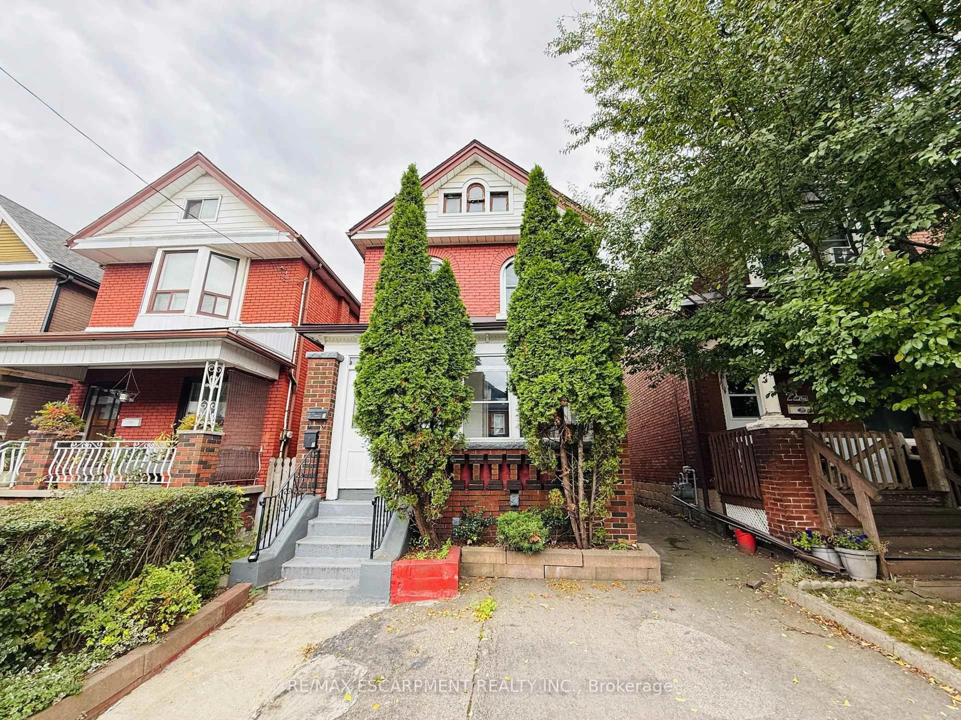 Home with brick exterior material, street for 24 Somerset Ave, Hamilton Ontario L8L 2L5