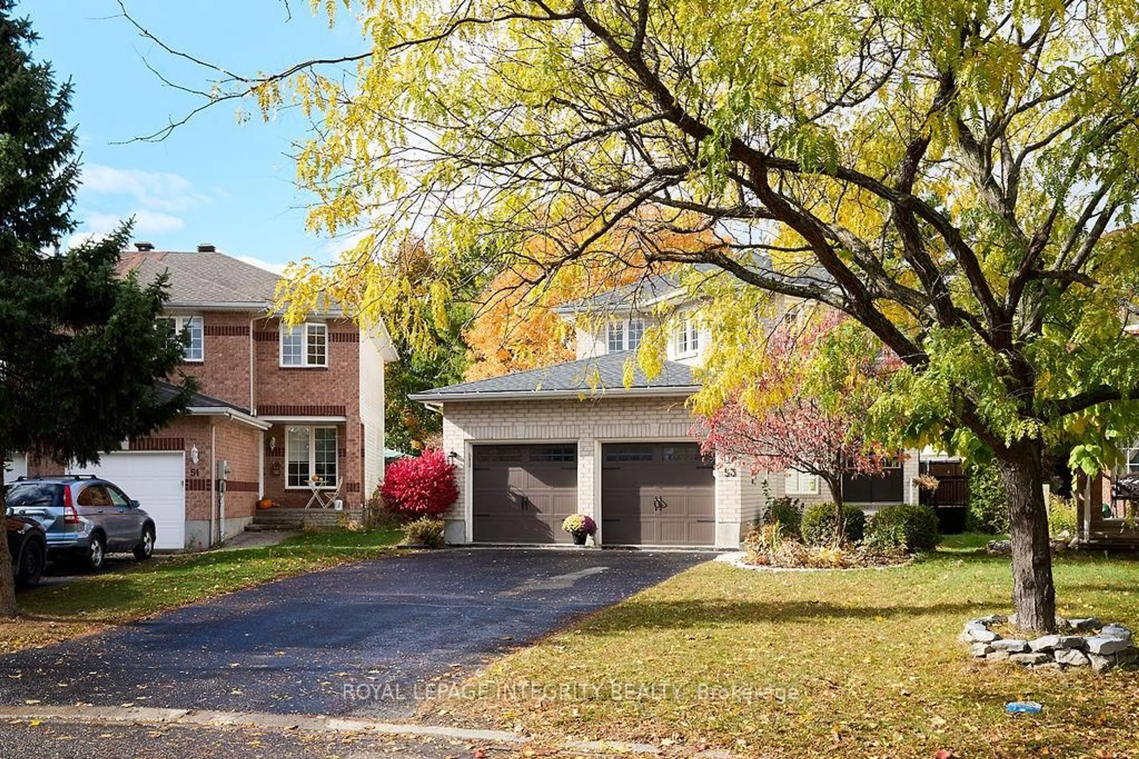 Home with brick exterior material, street for 53 Newcastle Ave, Ottawa Ontario K2K 3B5