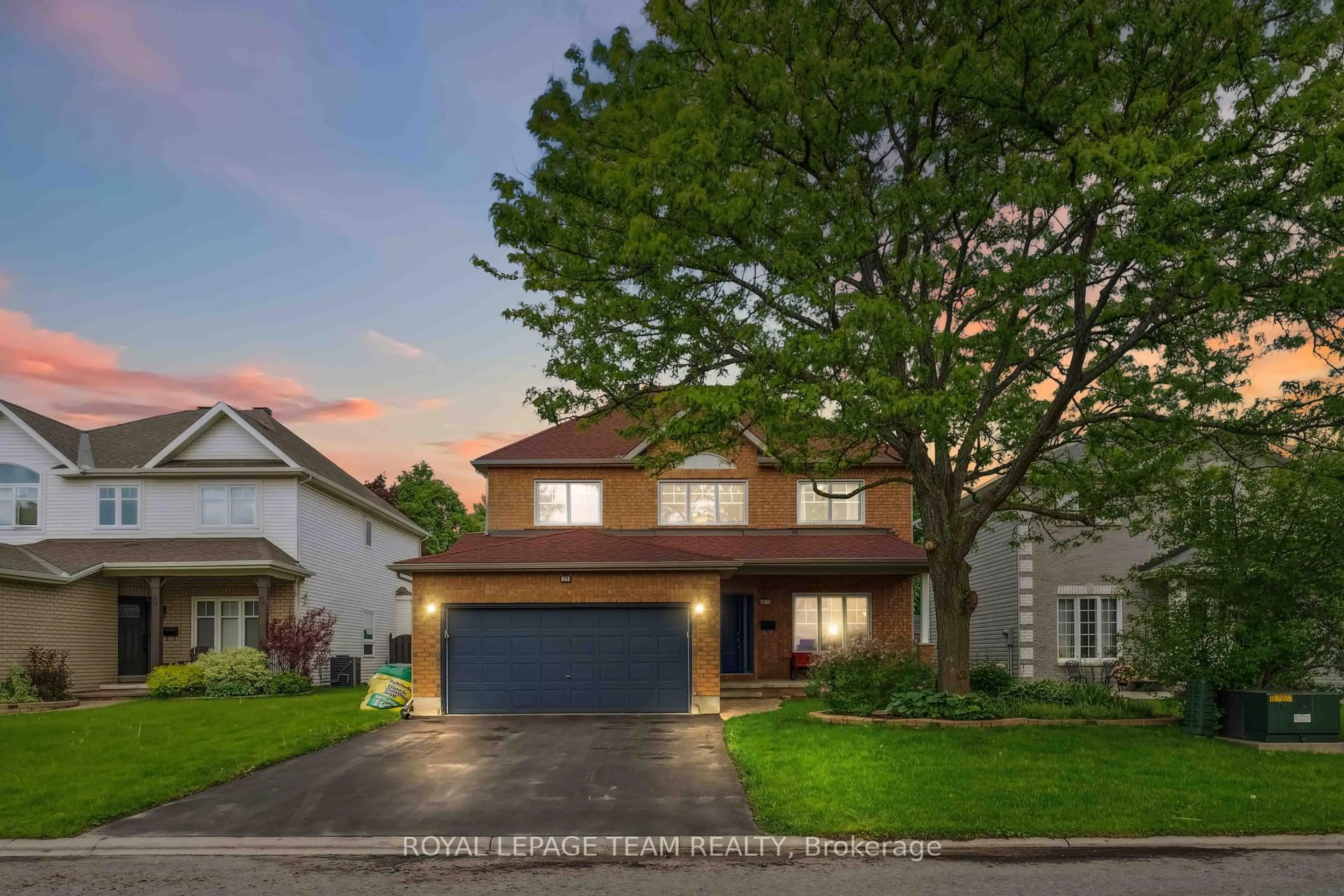 Home with brick exterior material, street for 39 Vermont Ave, Ottawa Ontario K2G 6M2