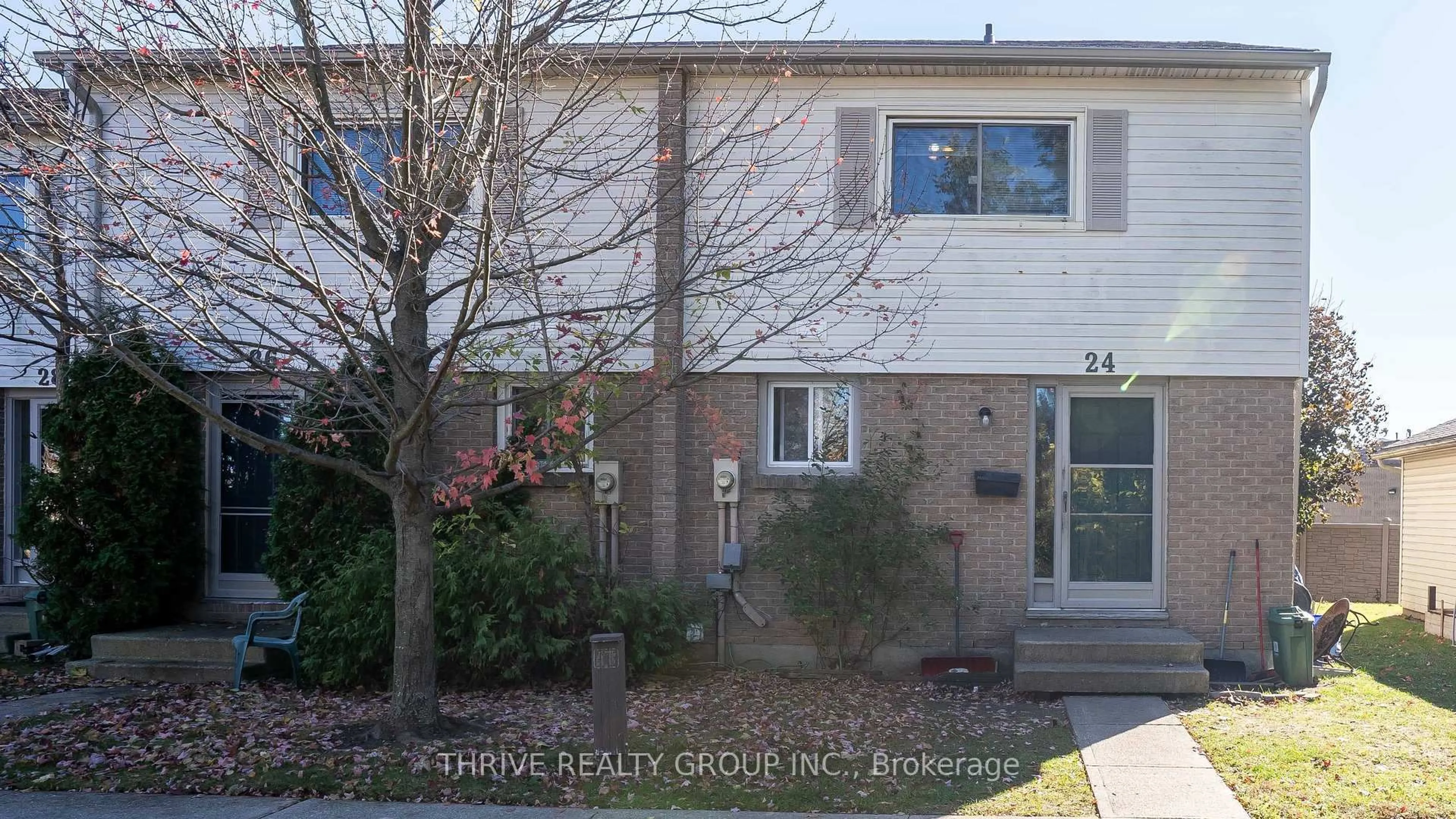 Home with vinyl exterior material, street for 1600 Culver Dr #24, London East Ontario N5V 3H5