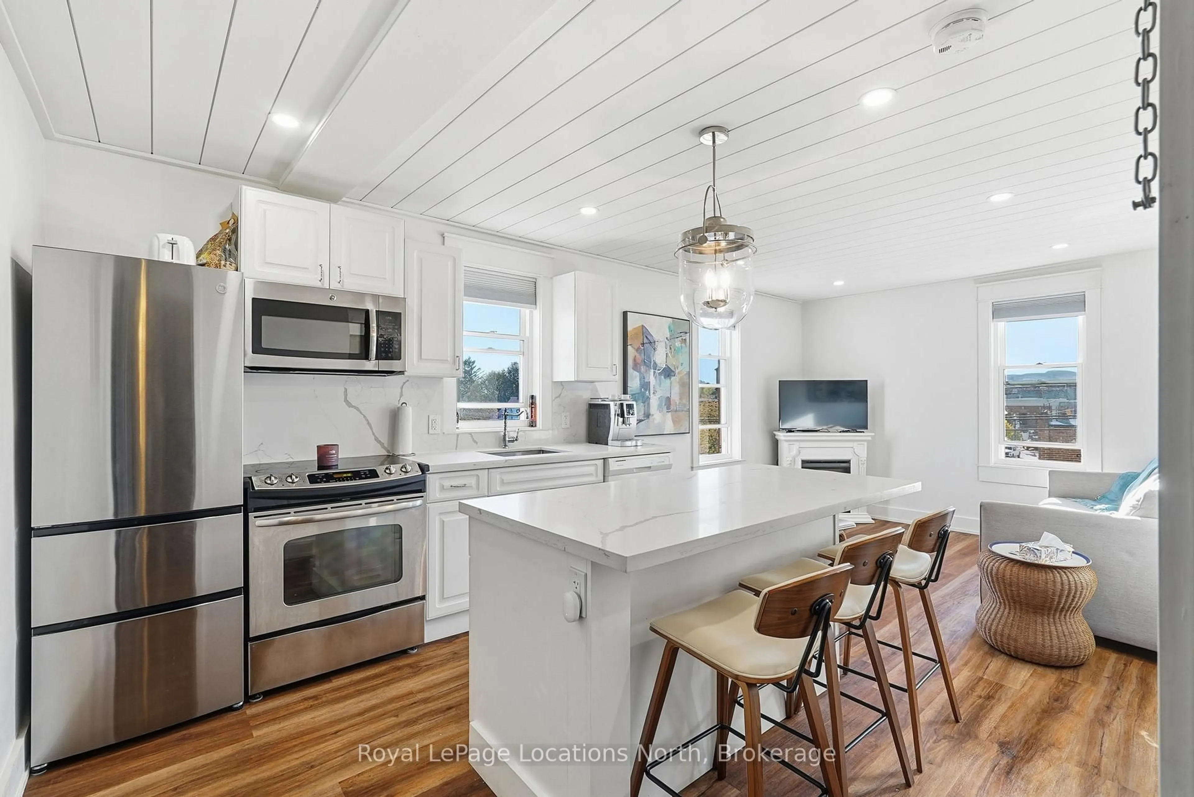 Open concept kitchen, unknown for 110 Sykes St #303, Meaford Ontario N4L 1S6