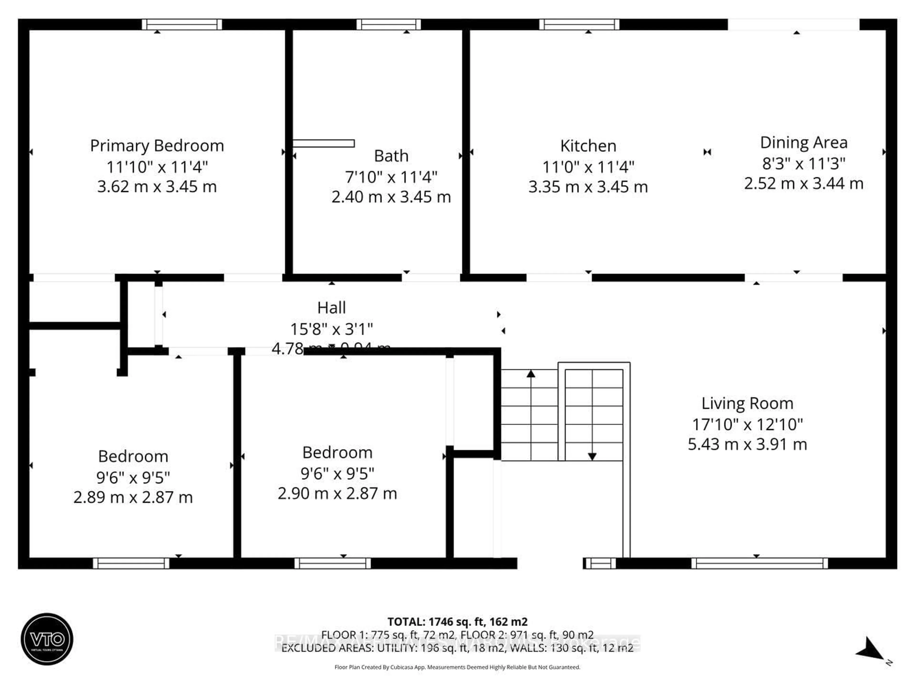 Floor plan for 893 Carroll Rd, Smiths Falls Ontario K7A 4S4