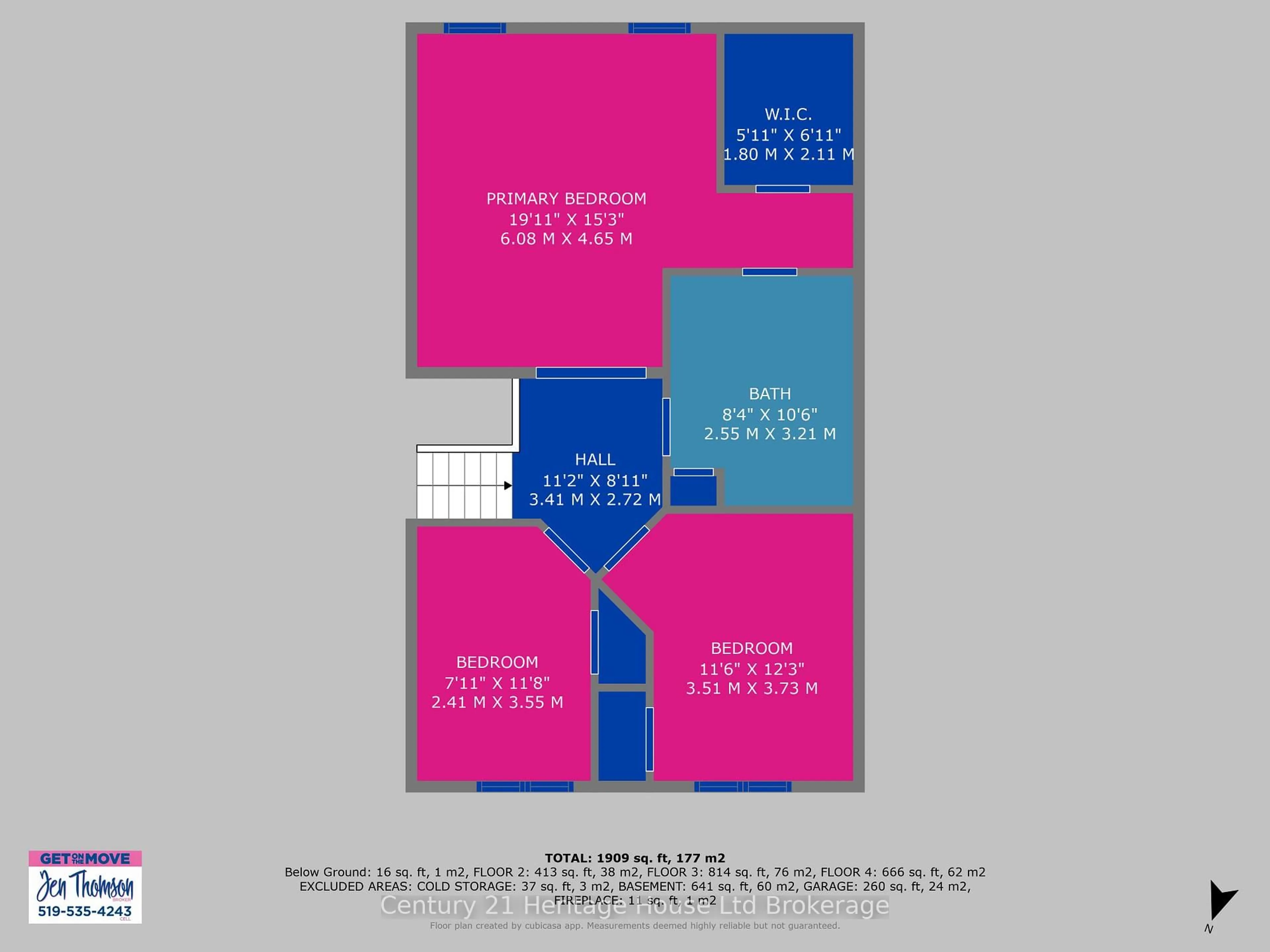 Floor plan for 10 BLACKFOOT Pl, Woodstock Ontario N4T 1E2