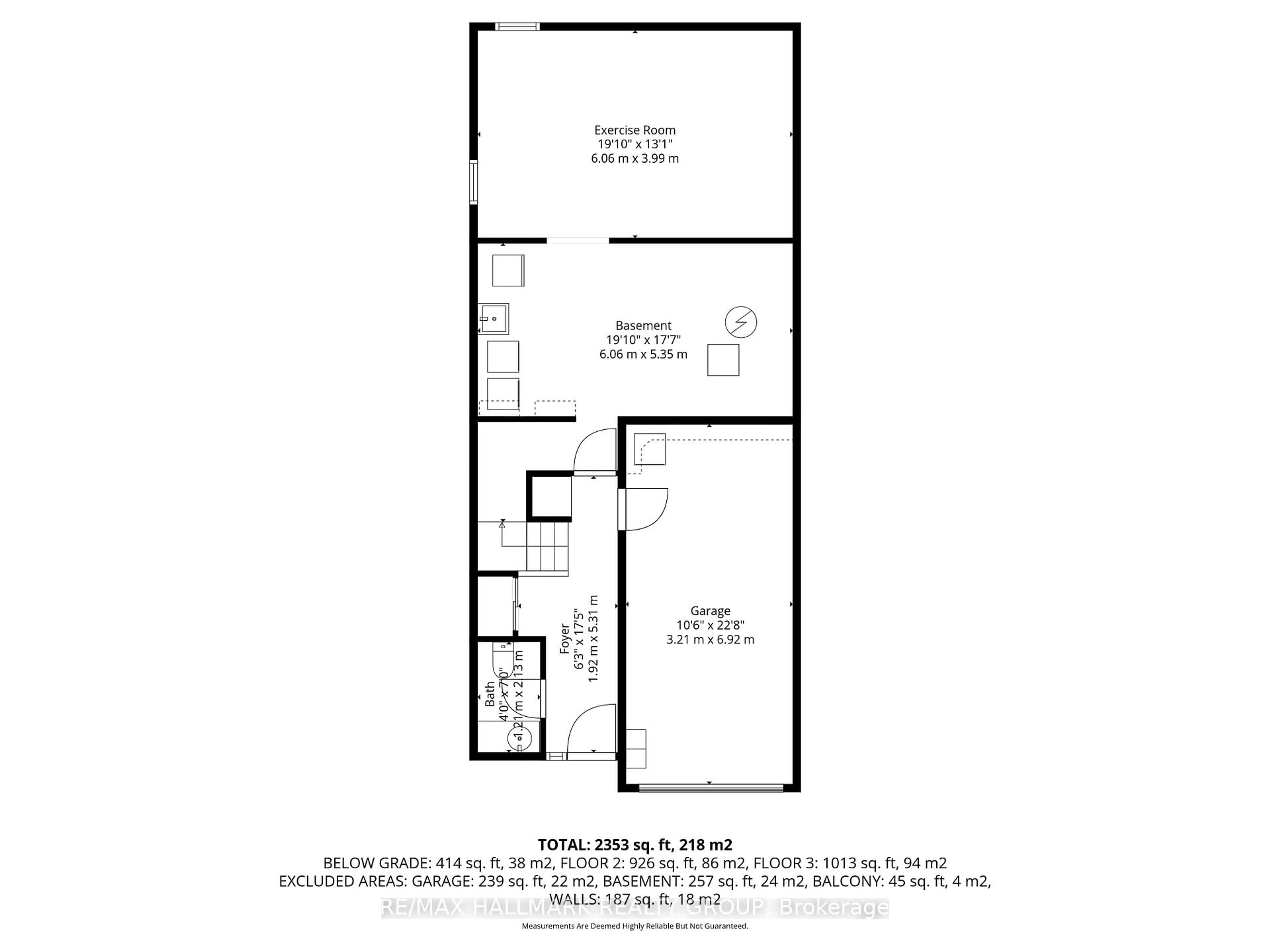 Floor plan for 2026 GATINEAU VIEW Cres, Ottawa Ontario K1J 7X1