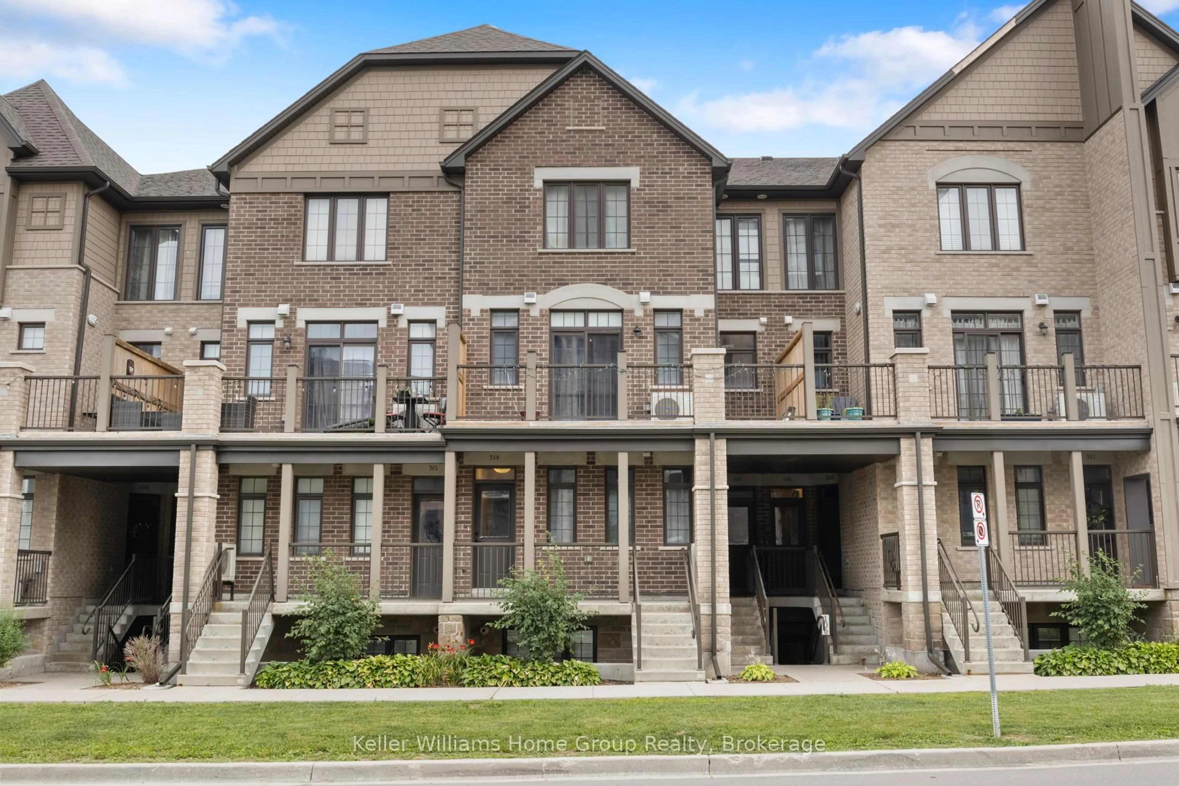 Home with brick exterior material, street for 333 Gosling Gdns #314, Guelph Ontario N1L 0M1