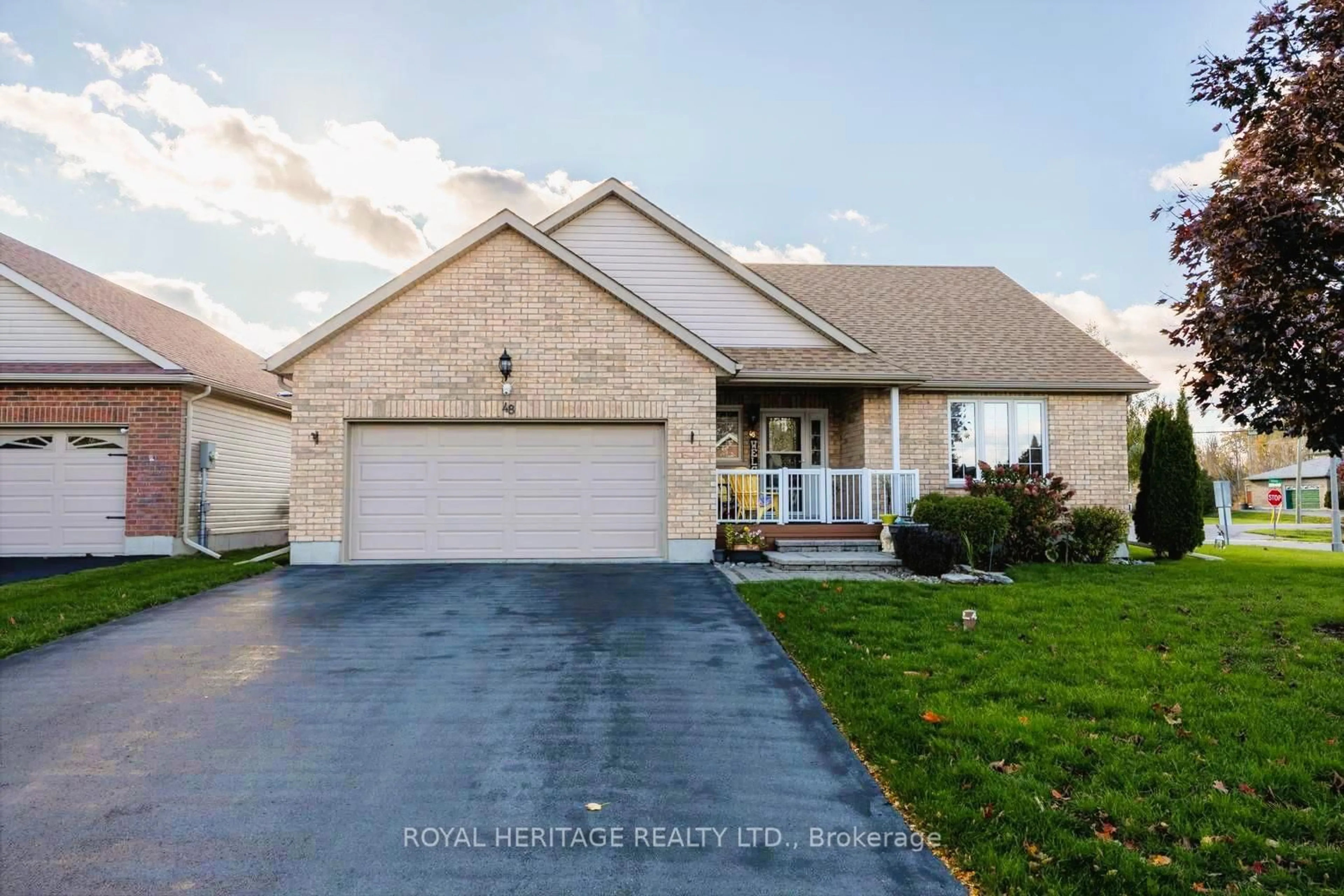 Home with brick exterior material, street for 48 Ward Dr, Brighton Ontario K0K 1H0