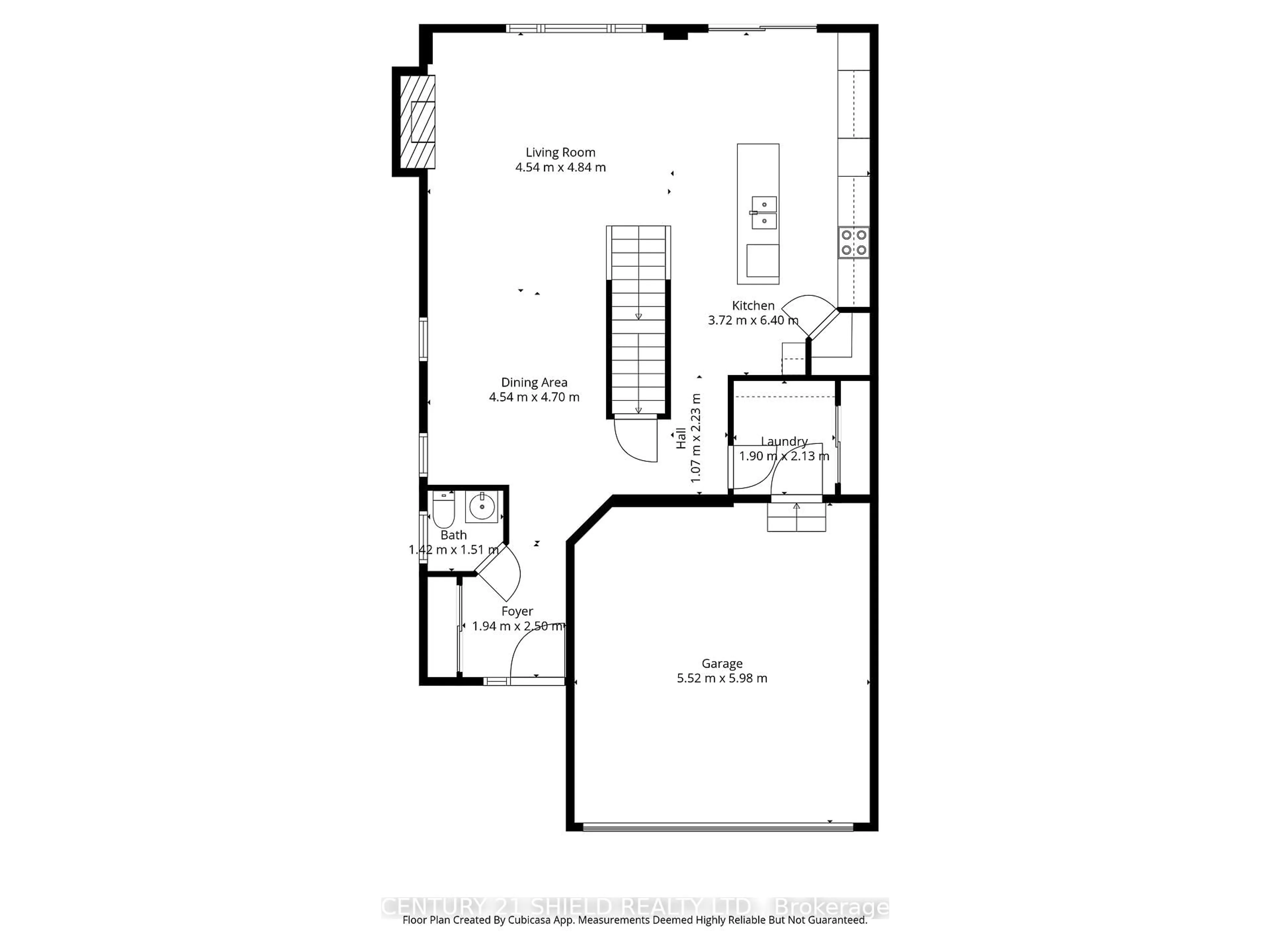 Floor plan for 784 Namur St, Russell Ontario K0A 1W0