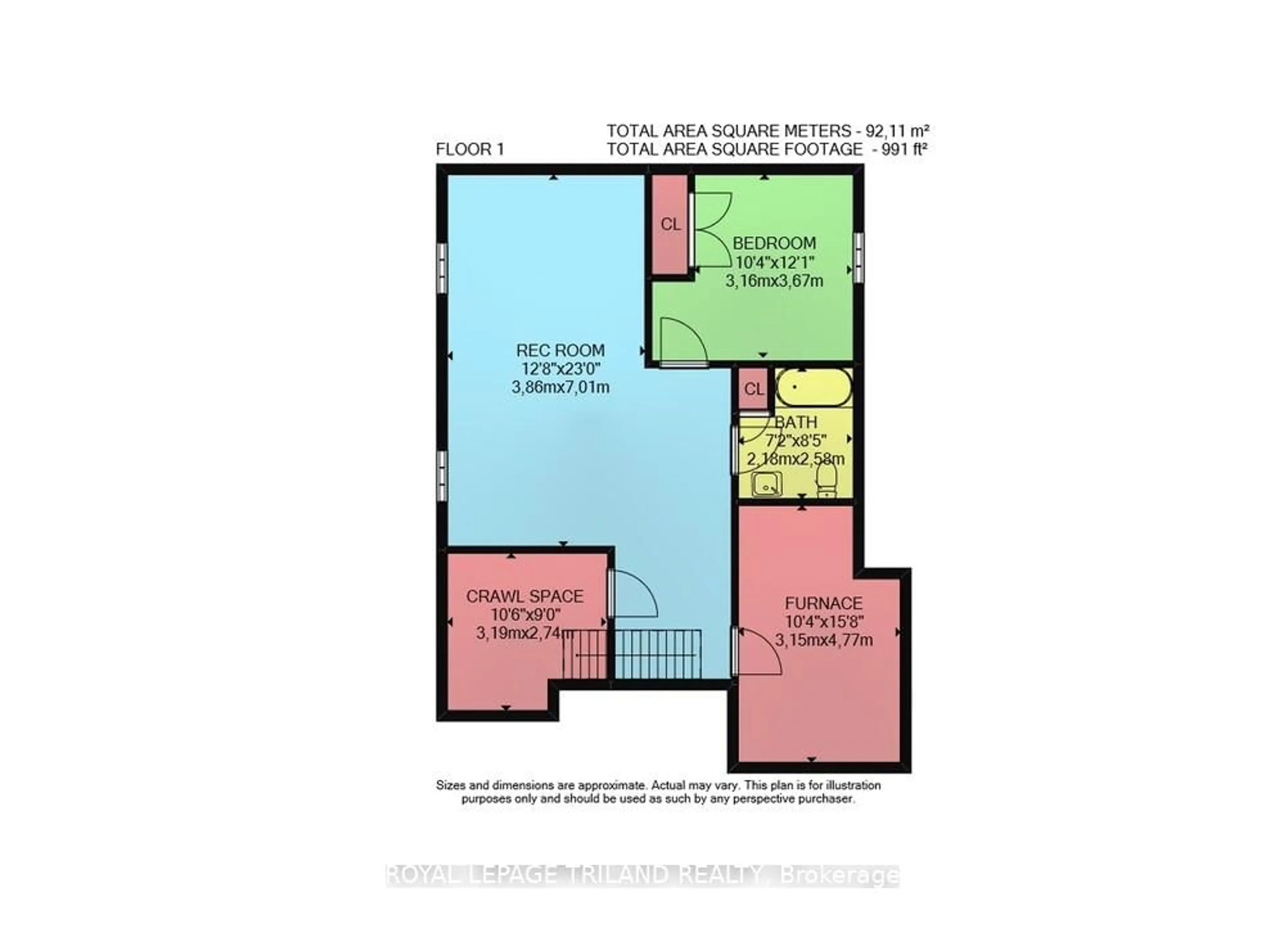 Floor plan for 1422 Lawson Rd, London North Ontario N6G 0E2