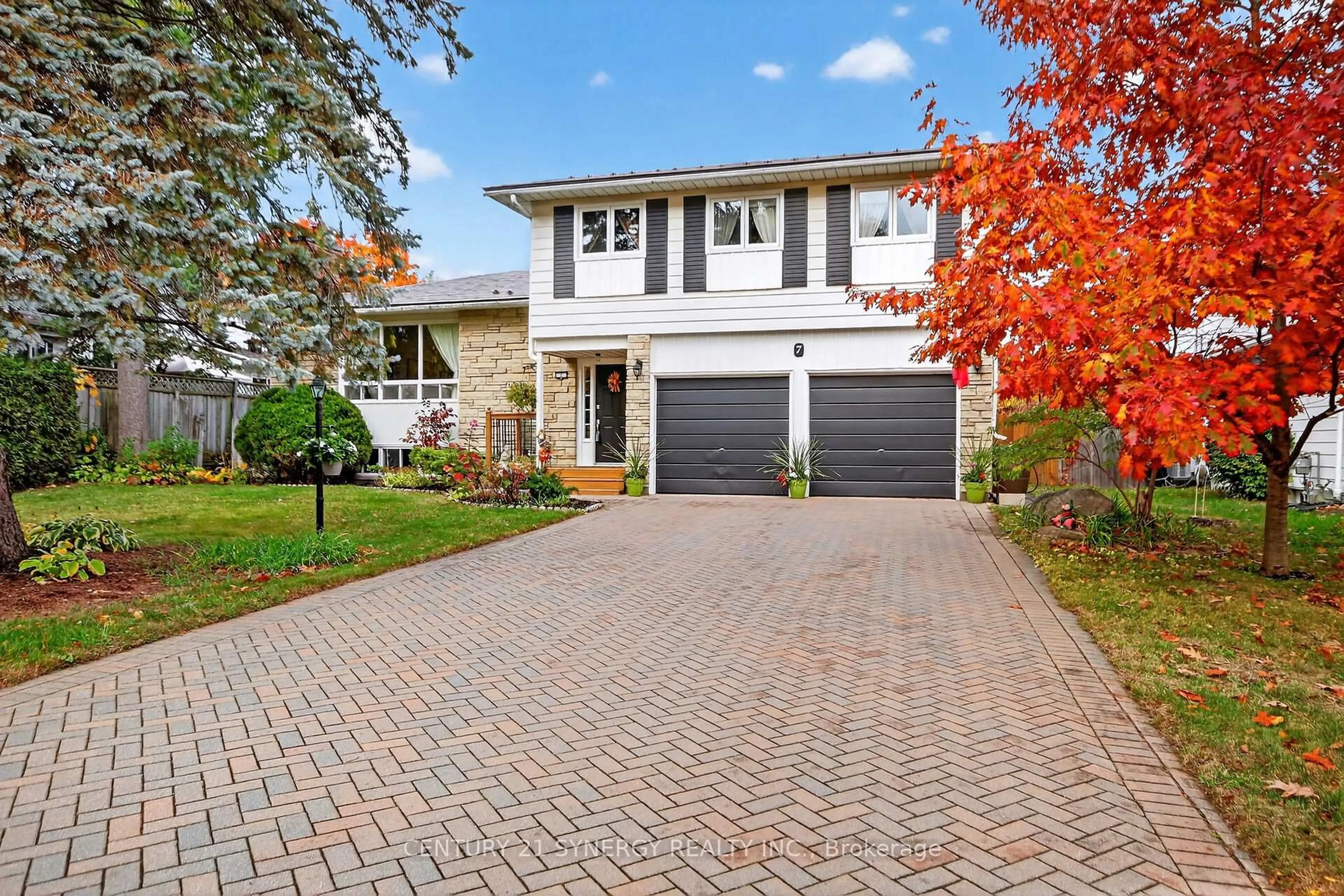 Home with brick exterior material, street for 7 St Remy Dr, Barrhaven Ontario K2J 1A5