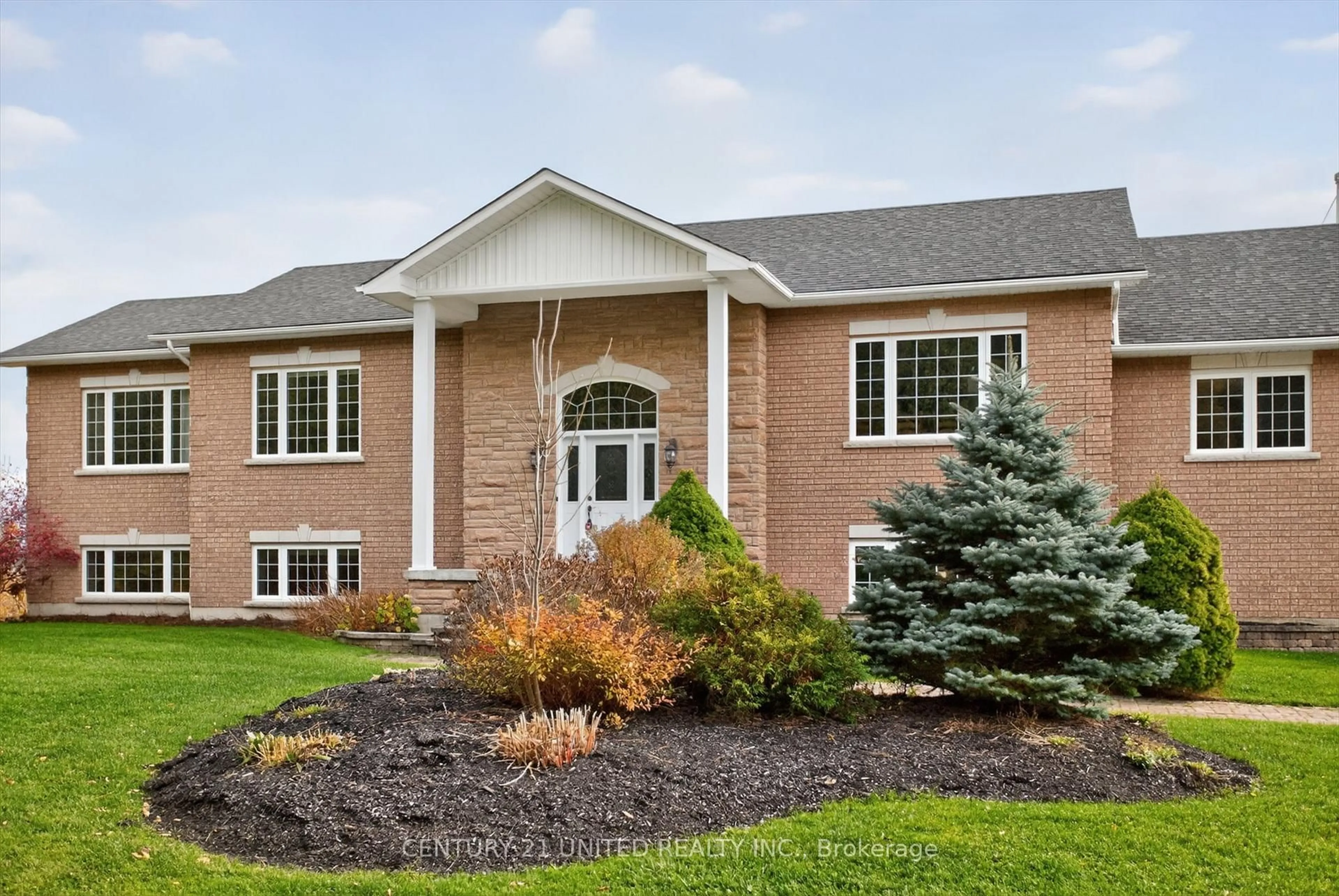 Home with brick exterior material, street for 1599 Moore Dr, Cavan Monaghan Ontario L0A 1C0