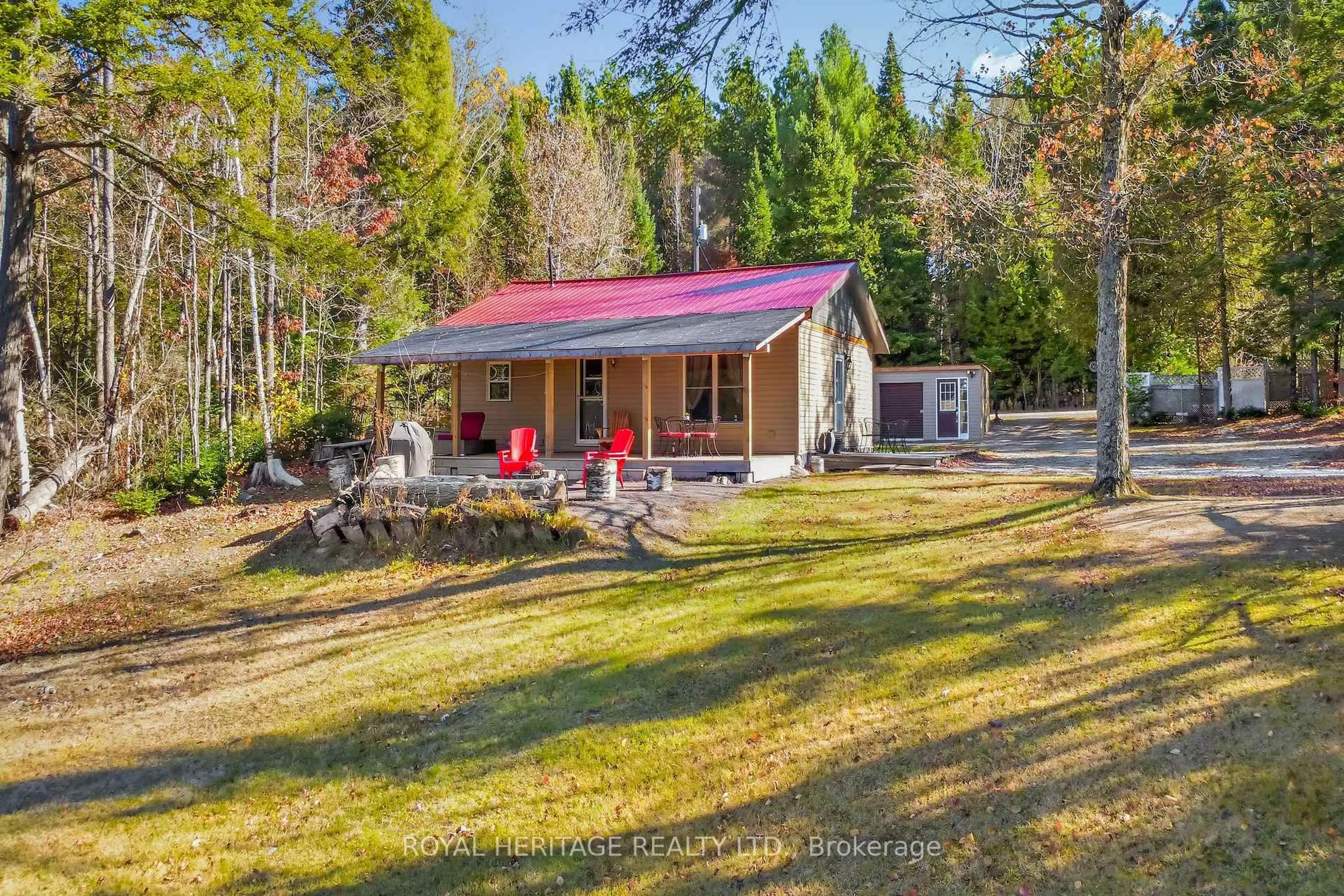 A pic from outside/outdoor area/front of a property/back of a property/a pic from drone, unknown for 775 Darling Concession 7 Rd, Clayton Ontario K0A 1P0