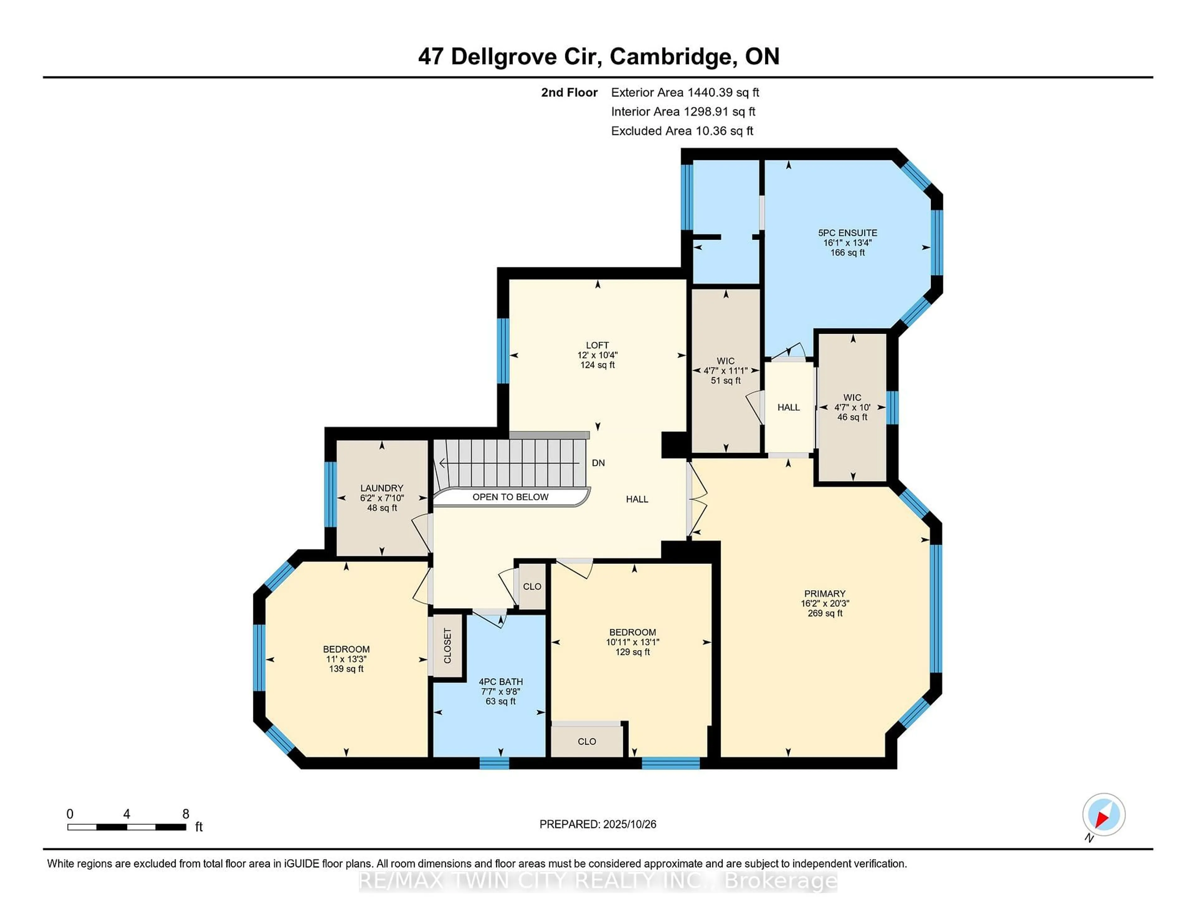 Floor plan for 47 Dellgrove Circ, Cambridge Ontario N1T 2J9