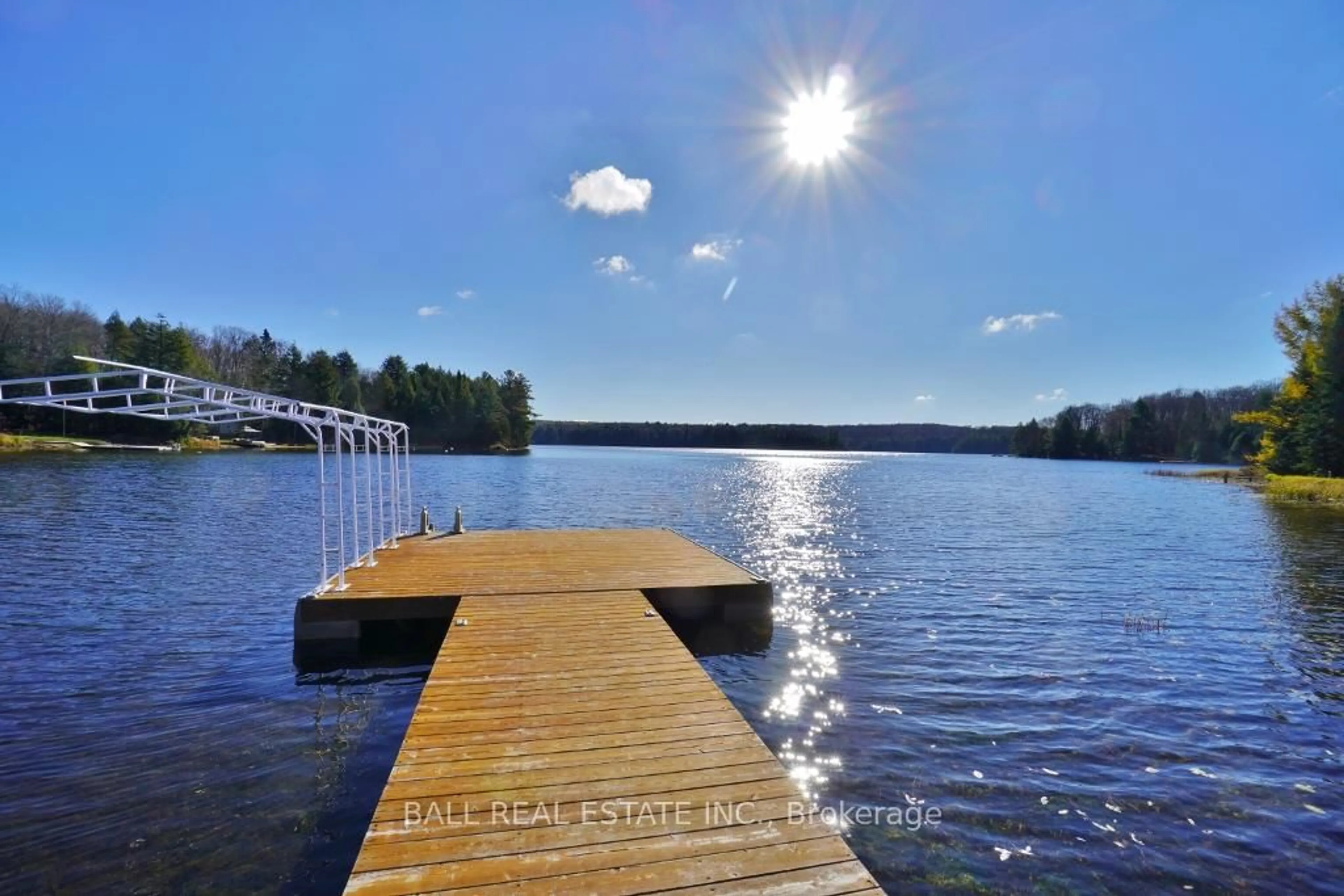 Patio, water/lake/river/ocean view for 1030 Wapiti Cl Clse, Highlands East Ontario K0L 2A0