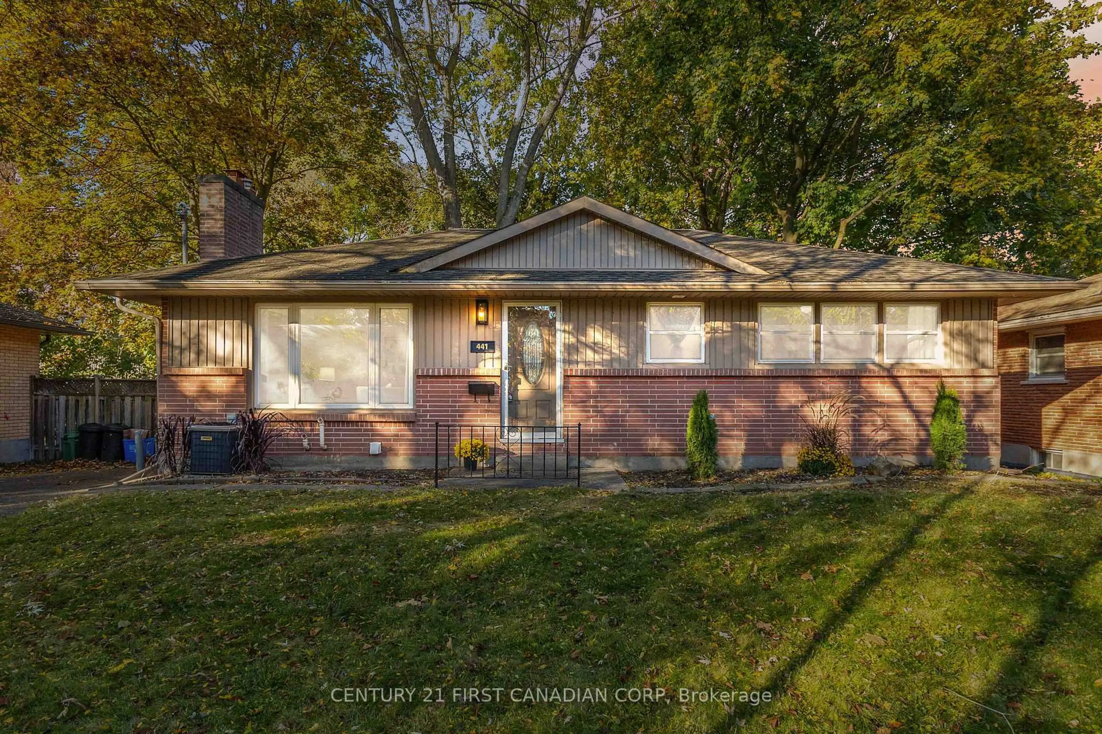 Home with brick exterior material, street for 441 Belvedere Ave, London South Ontario N6K 2R1