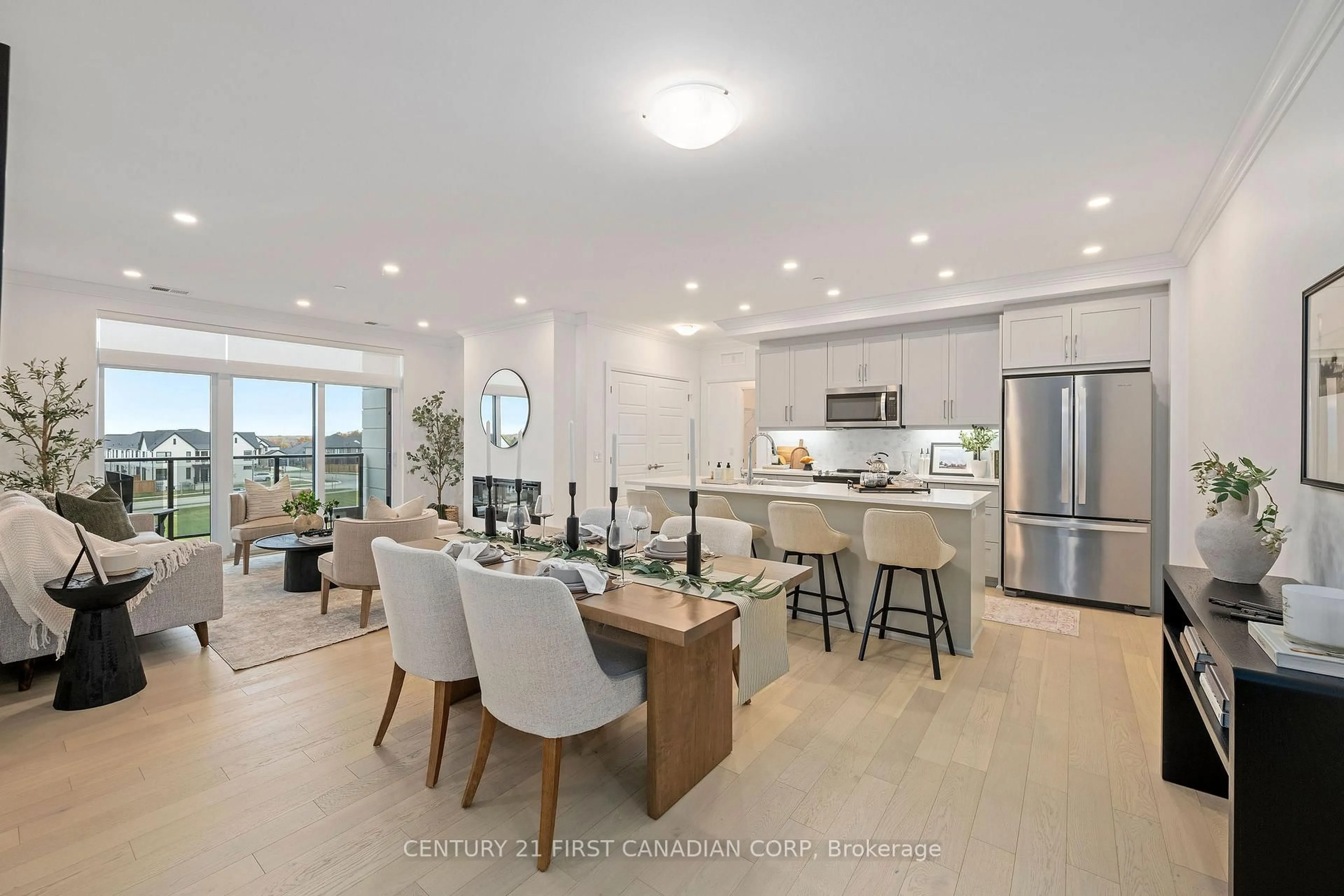 Open concept kitchen, unknown for 1560 Upper West Ave #402, London South Ontario N6K 4P9