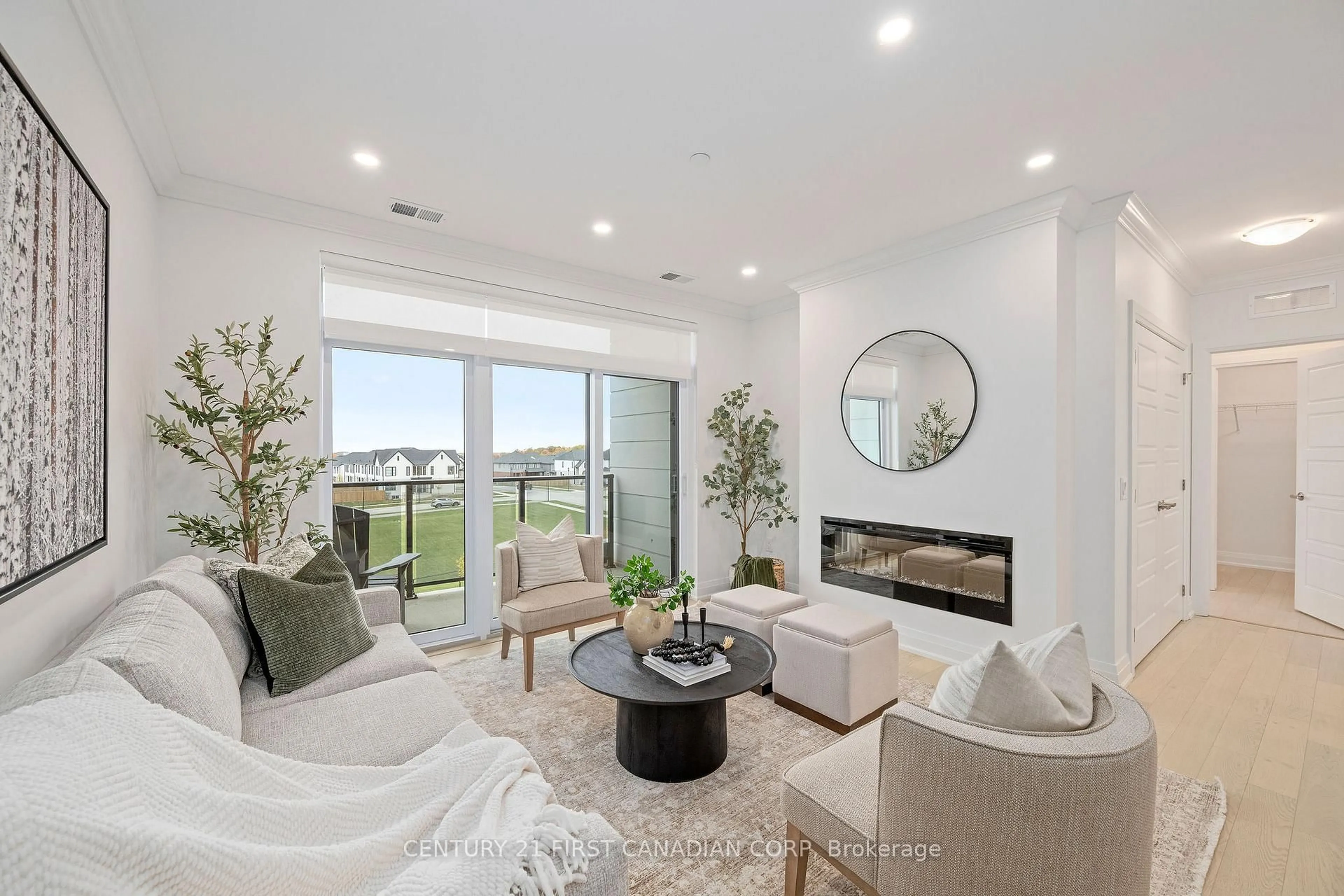 Living room with furniture, unknown for 1560 Upper West Ave #402, London South Ontario N6K 4P9