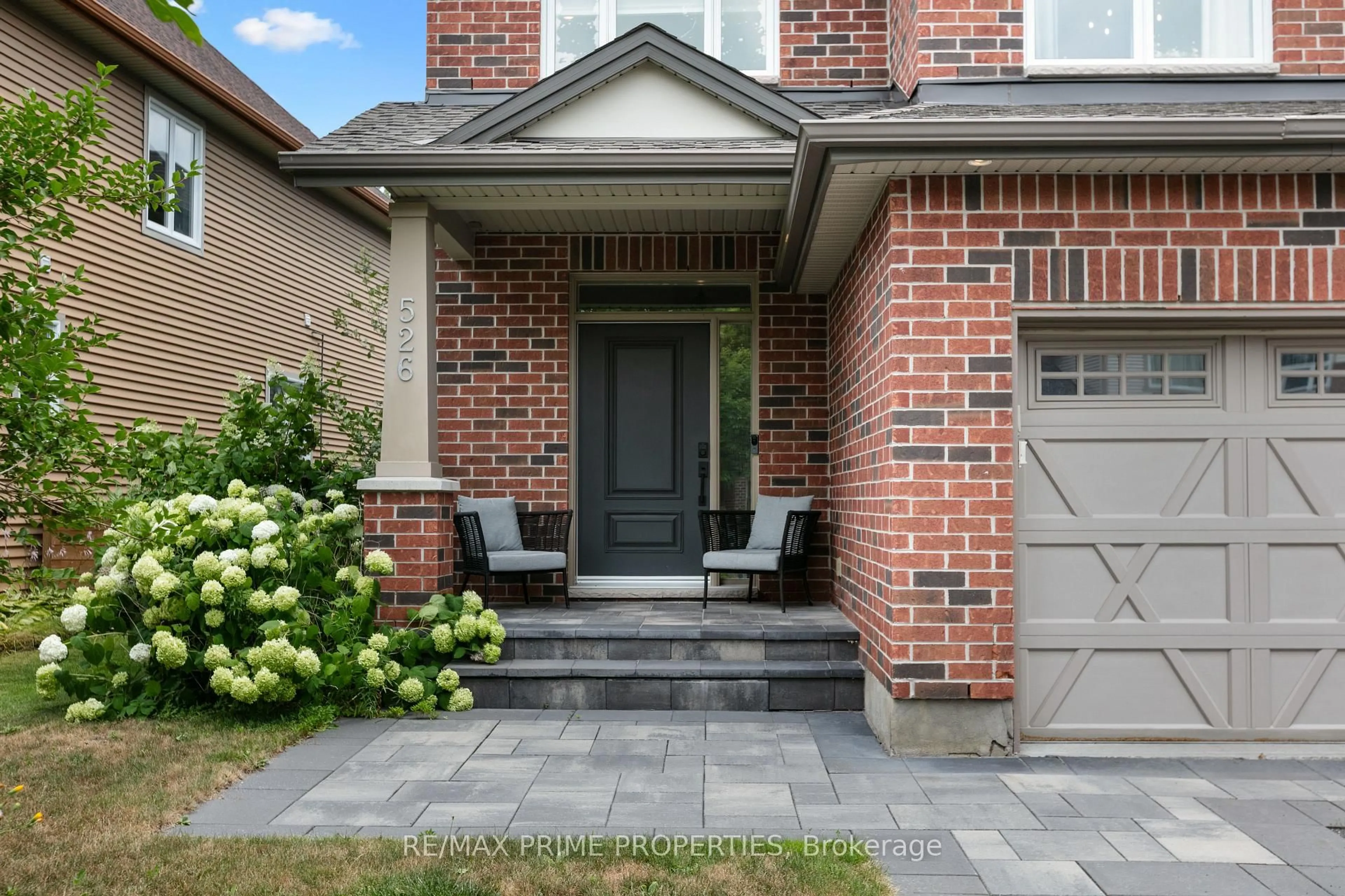 Home with brick exterior material, street for 526 Golden Sedge Way, Ottawa Ontario K1T 0G3