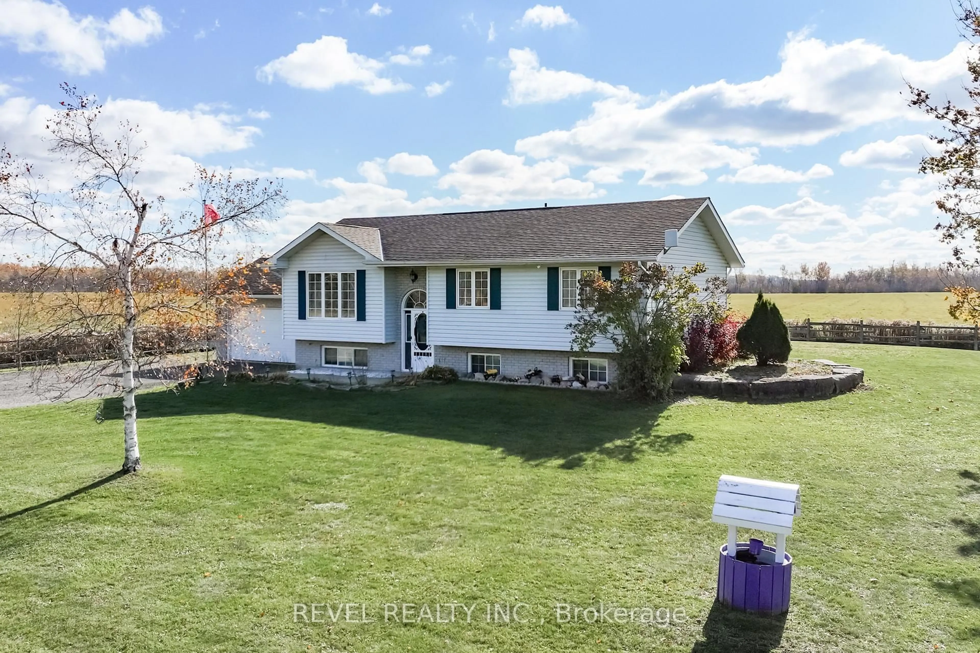 A pic from outside/outdoor area/front of a property/back of a property/a pic from drone, unknown for 443 Tower Rd, Kawartha Lakes Ontario K9V 4R4