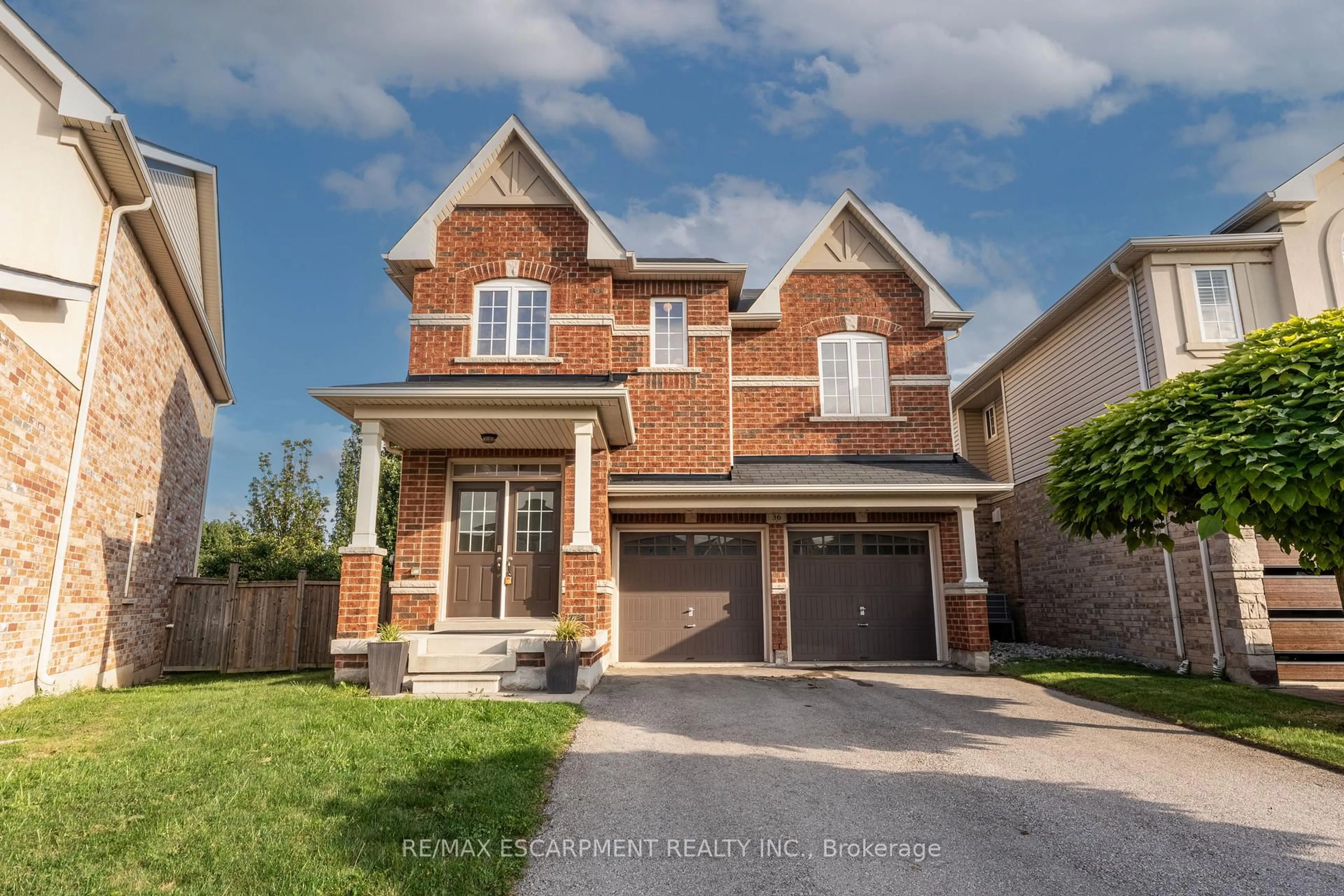 Home with brick exterior material, street for 36 Connell Cres, Hamilton Ontario L9C 0C8