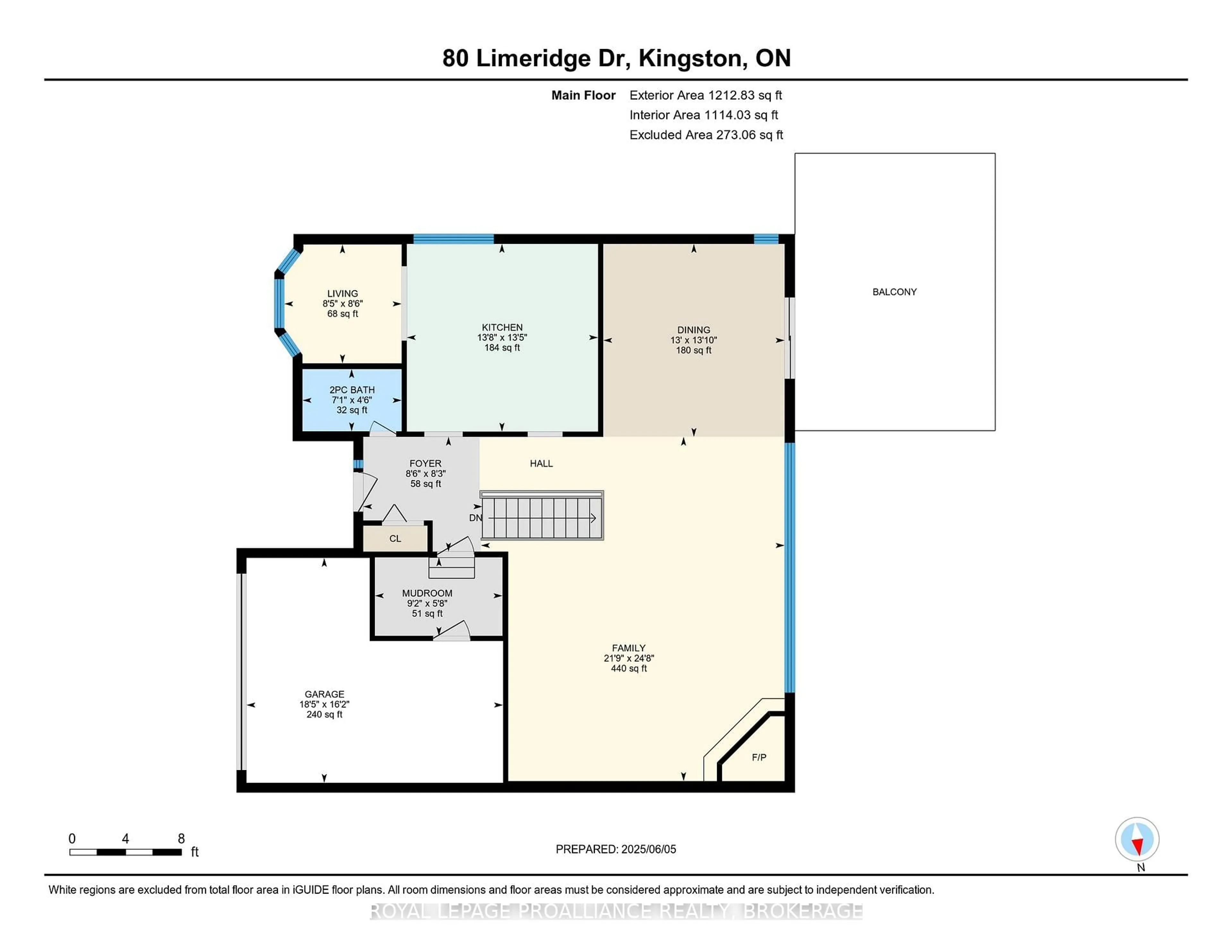 Floor plan for 80 Limeridge Dr, Kingston Ontario K7K 6L8