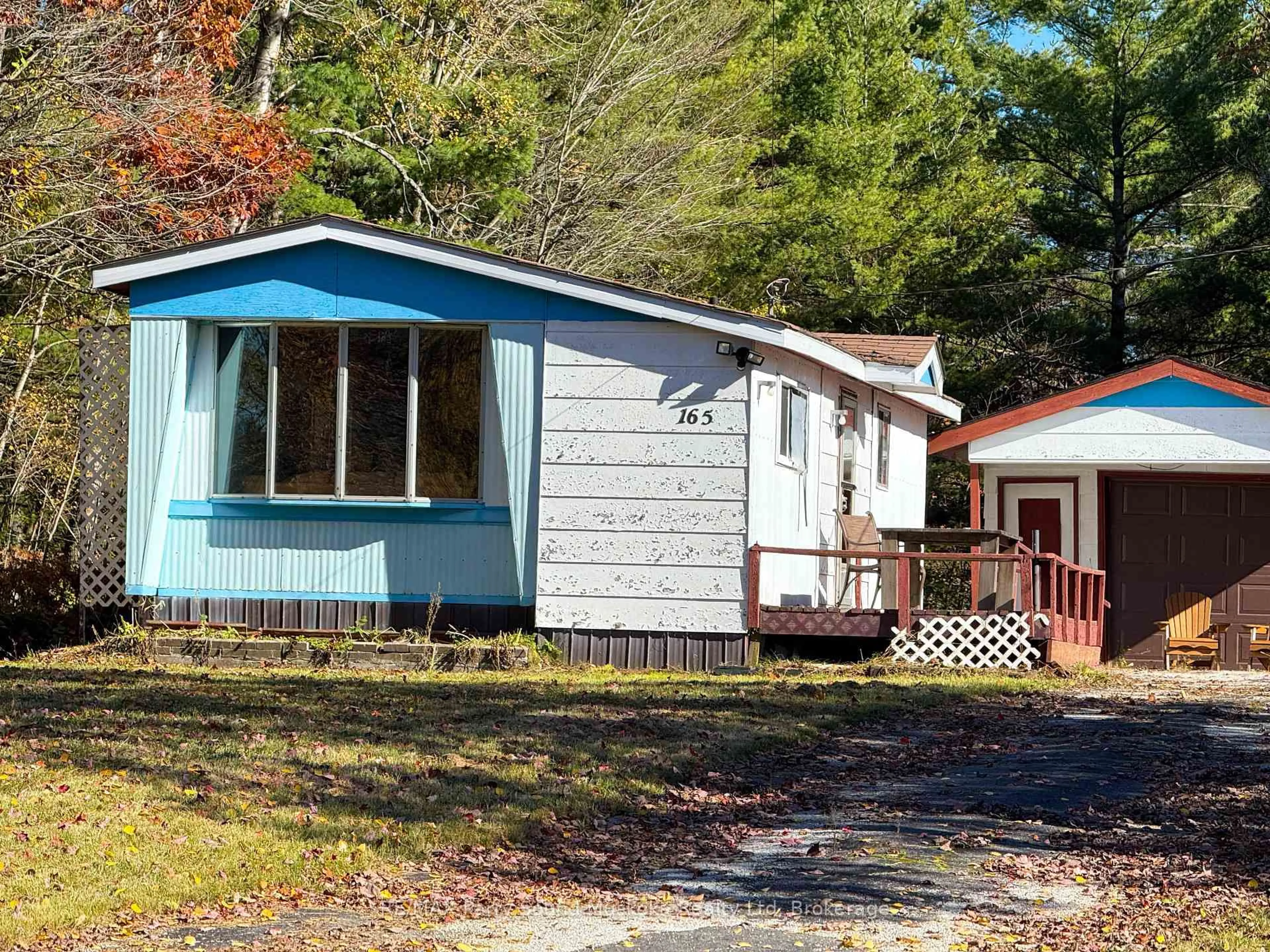 Home with vinyl exterior material, unknown for 165 Nobel Rd, McDougall Ontario P2A 2W9